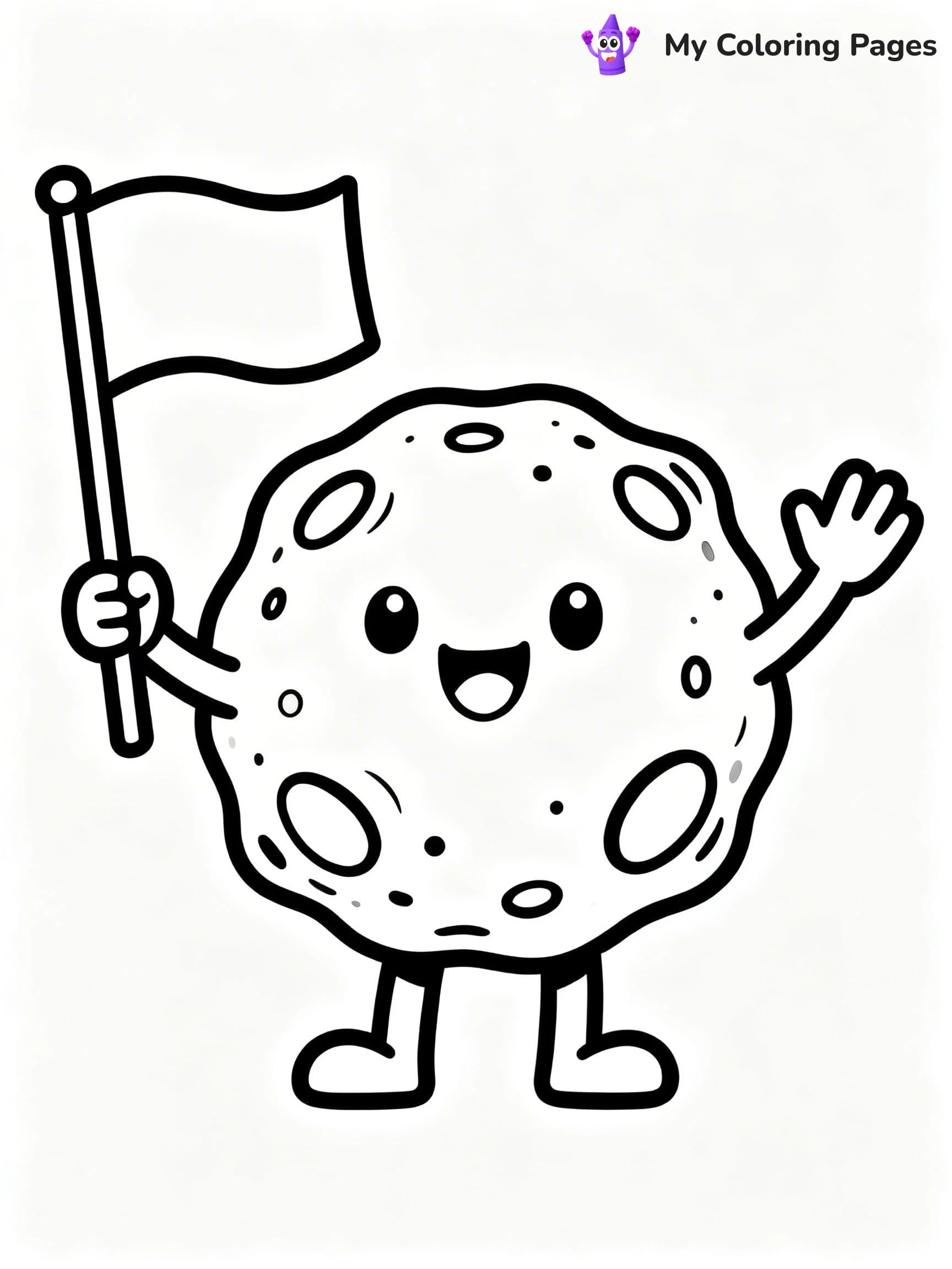 Asteroid Coloring Pages - 22