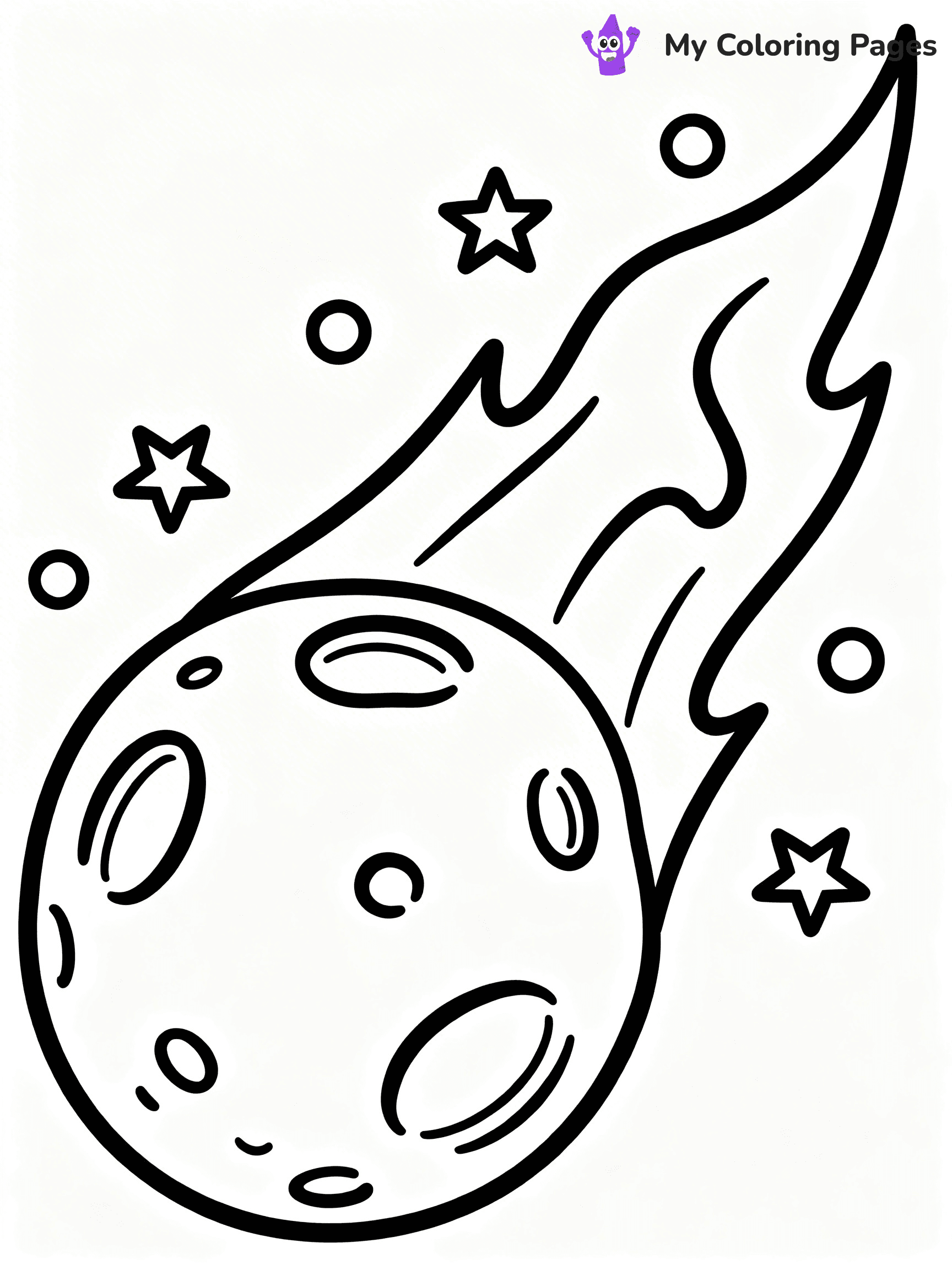 Asteroid Coloring Pages - 10