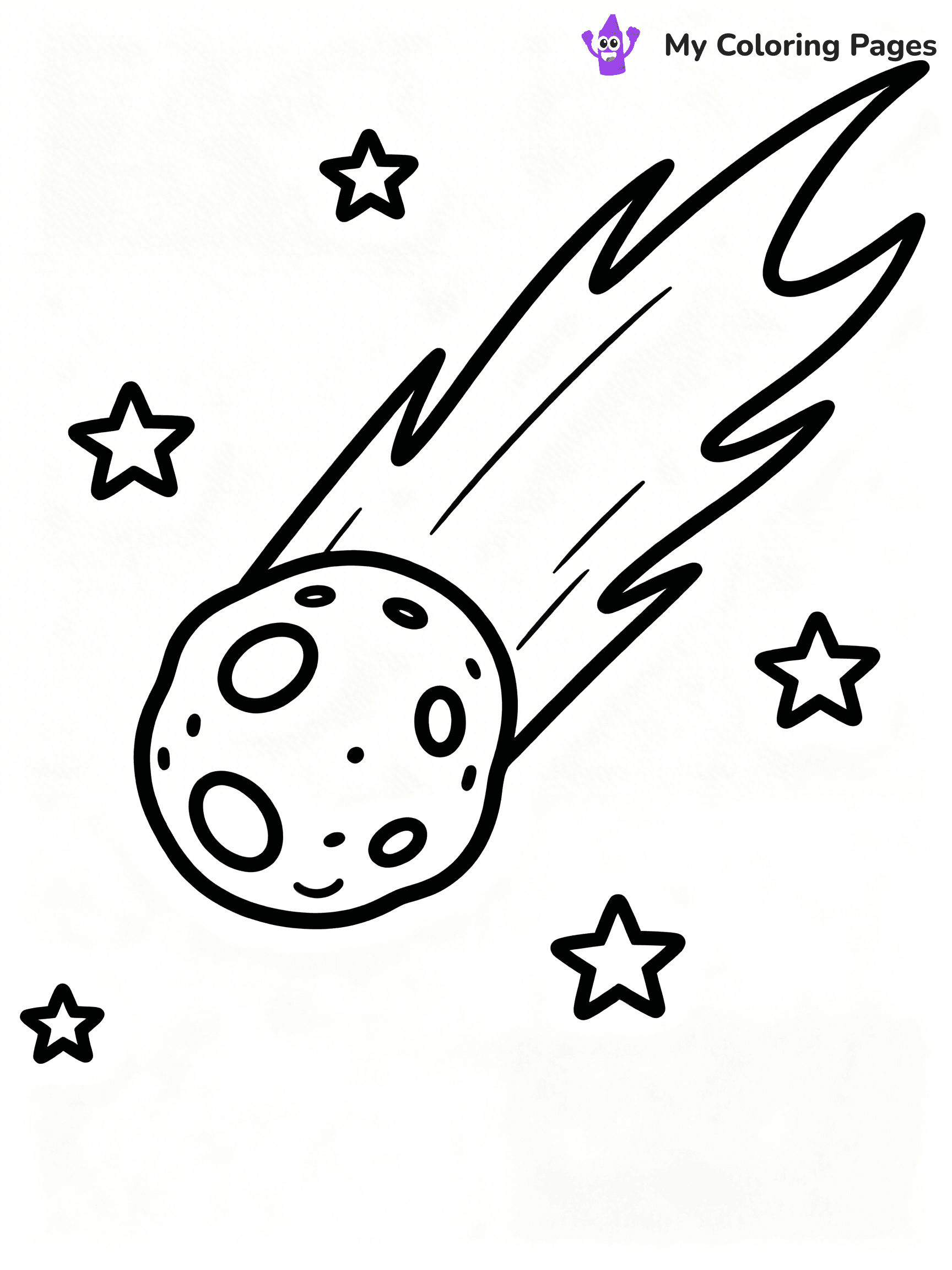 Asteroid Coloring Pages - 8