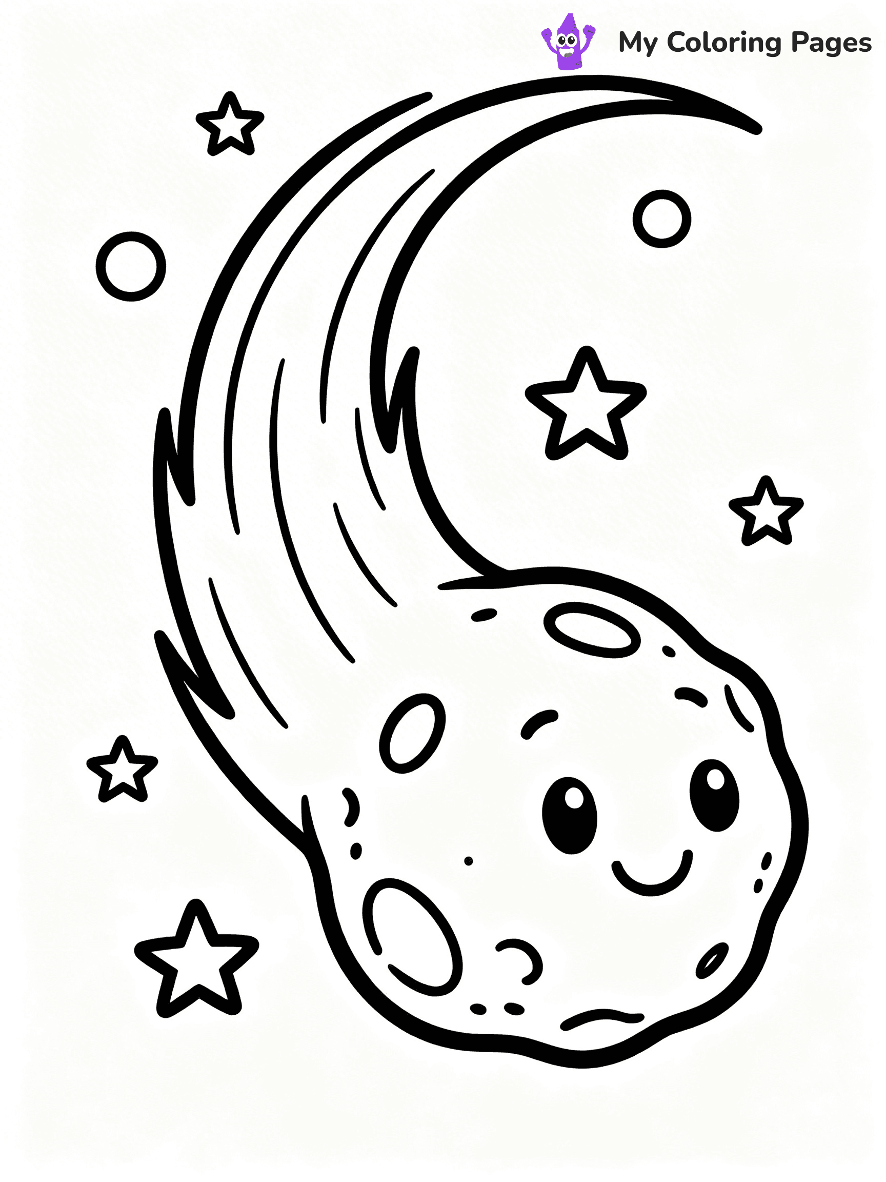 Asteroid Coloring Pages - 6
