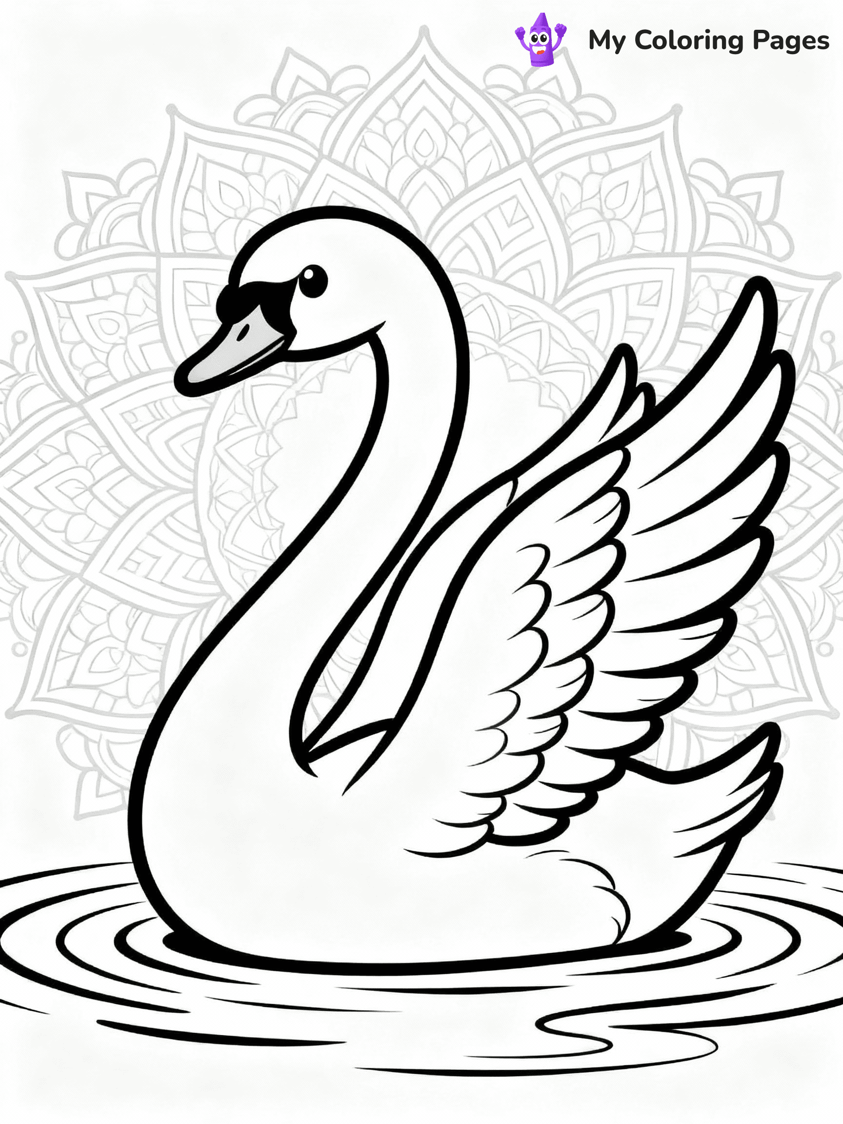 Animal Mandala Coloring Pages - 36