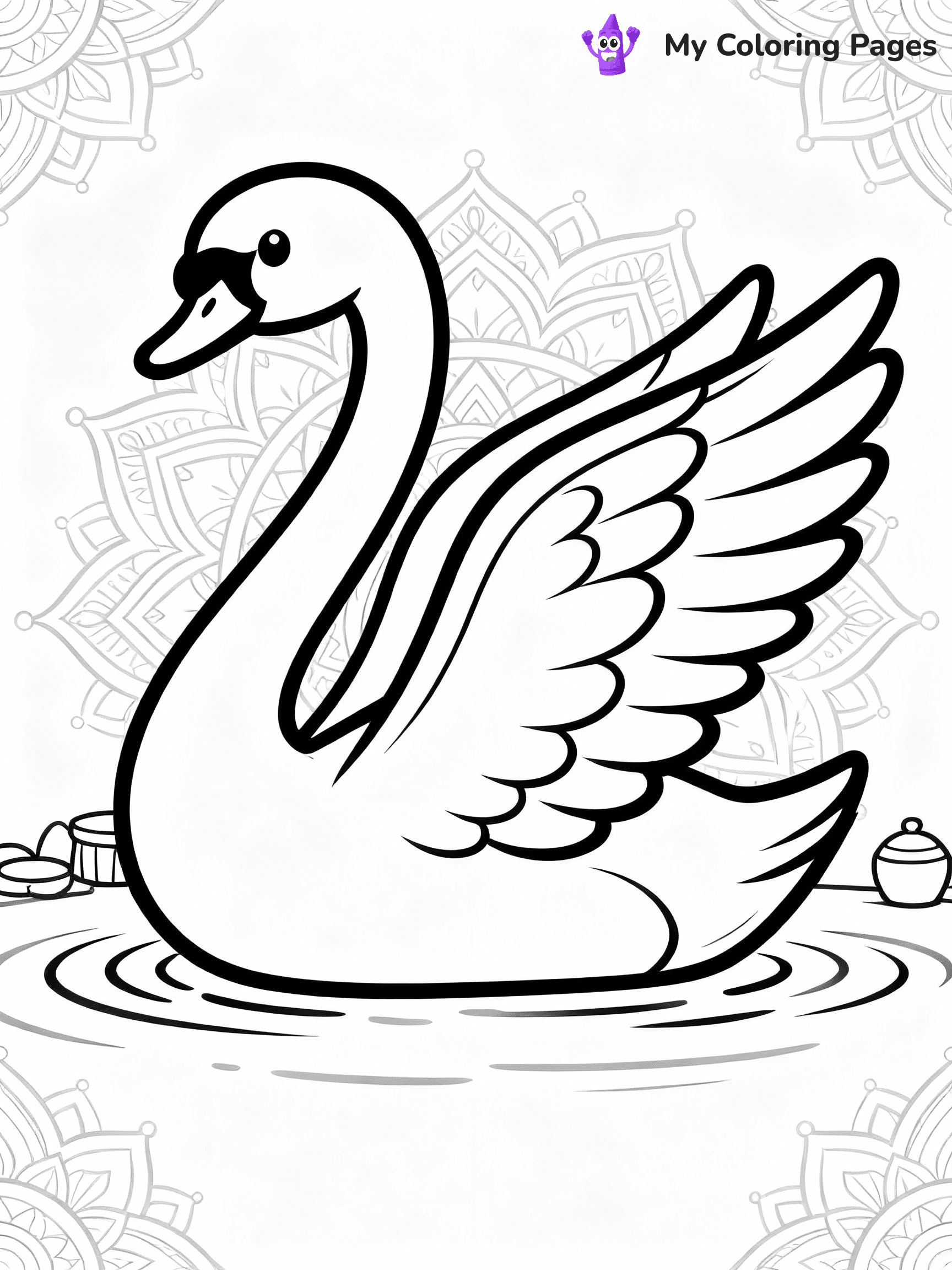 Animal Mandala Coloring Pages - 34