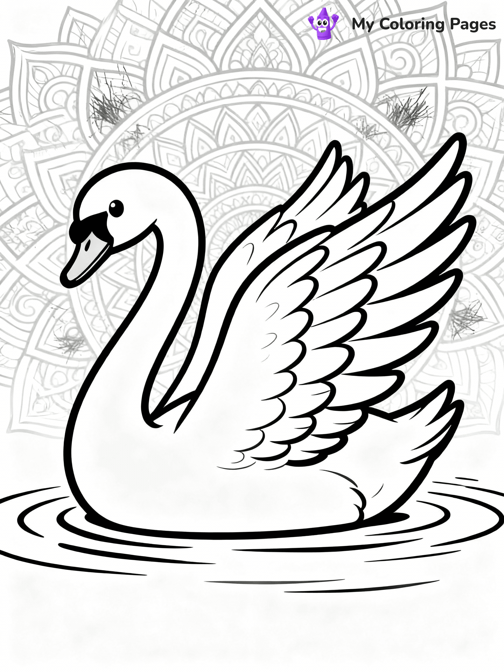 Animal Mandala Coloring Pages - 32
