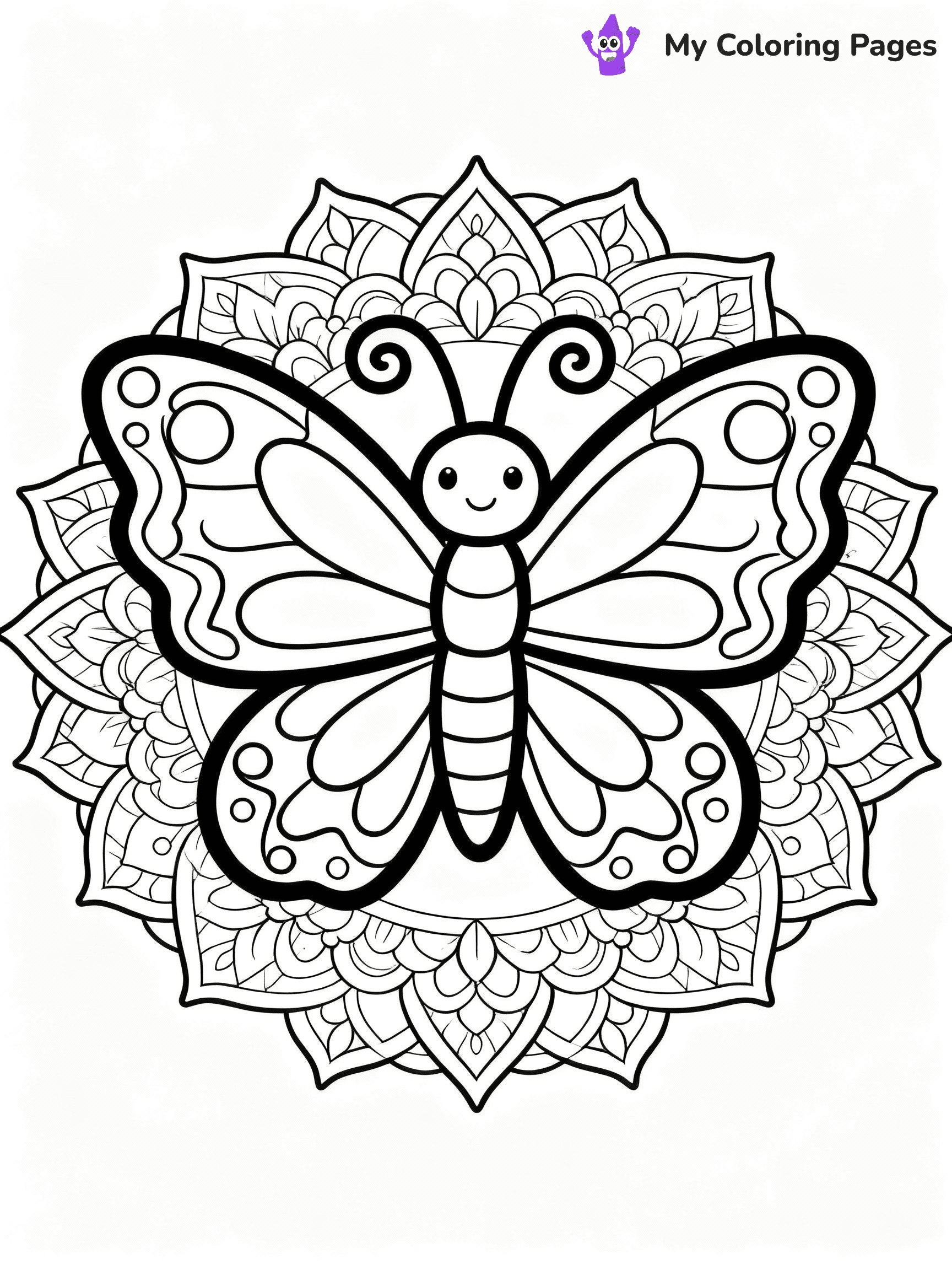 Animal Mandala Coloring Pages - 30
