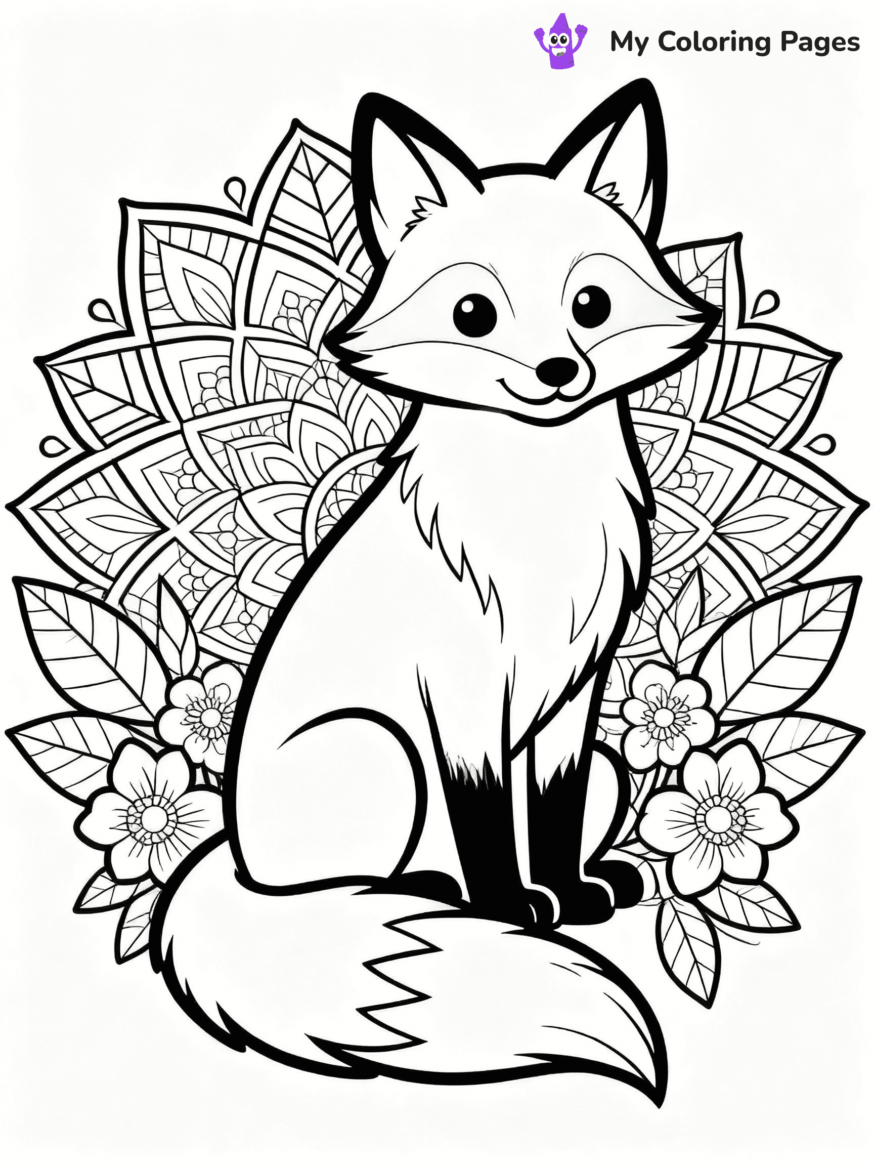 Animal Mandala Coloring Pages - 12