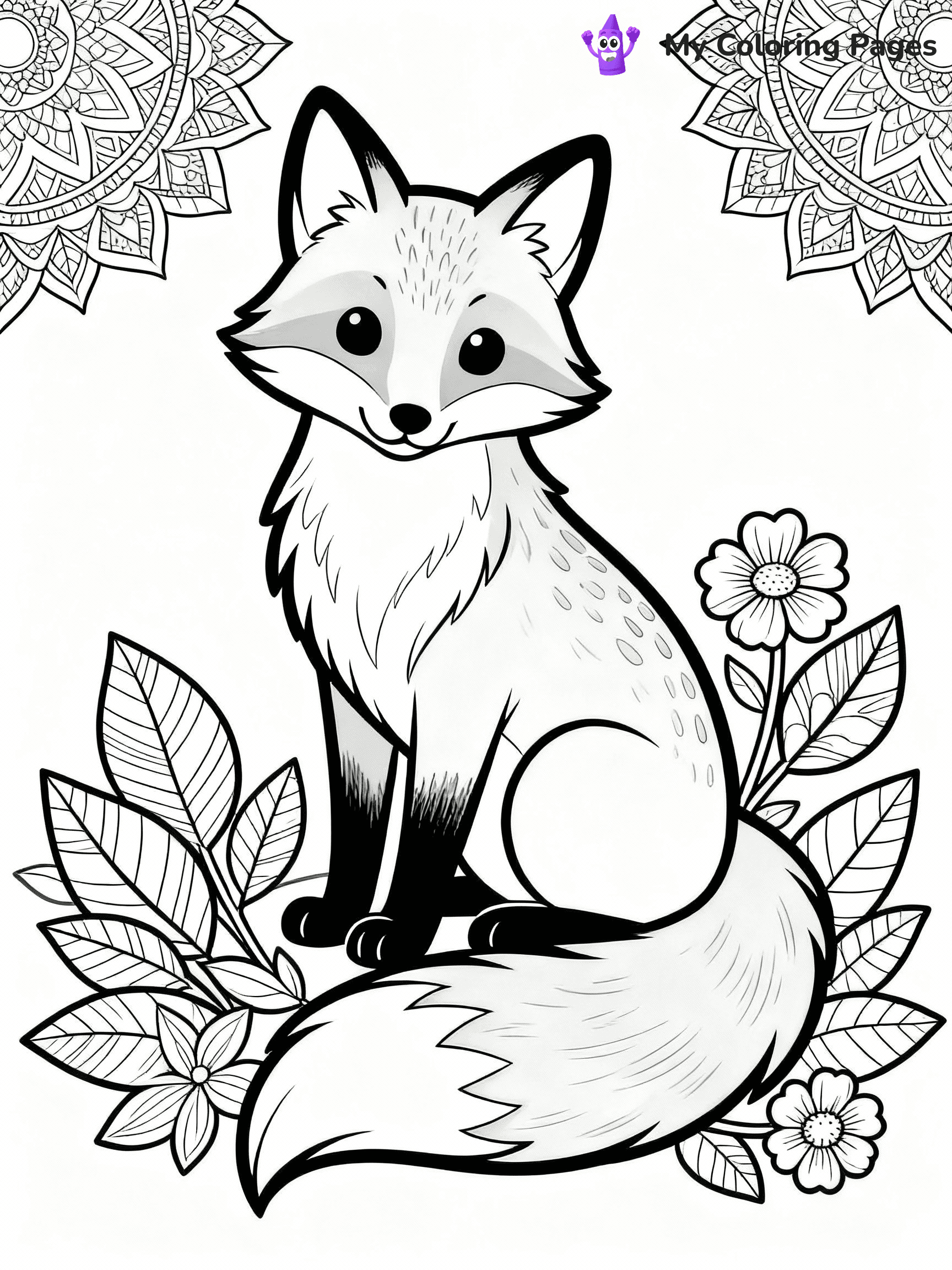 Animal Mandala Coloring Pages - 11