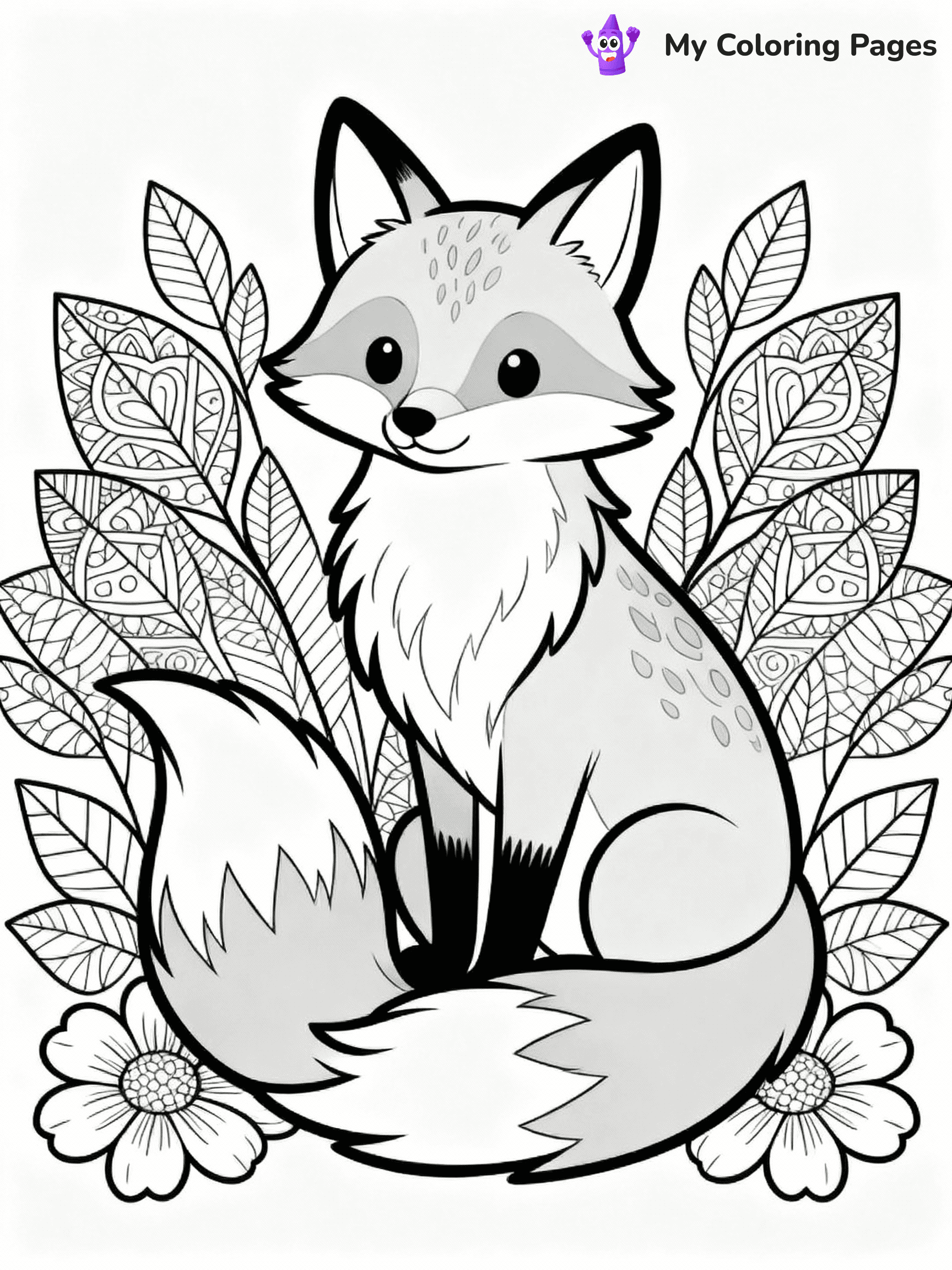 Animal Mandala Coloring Pages - 10