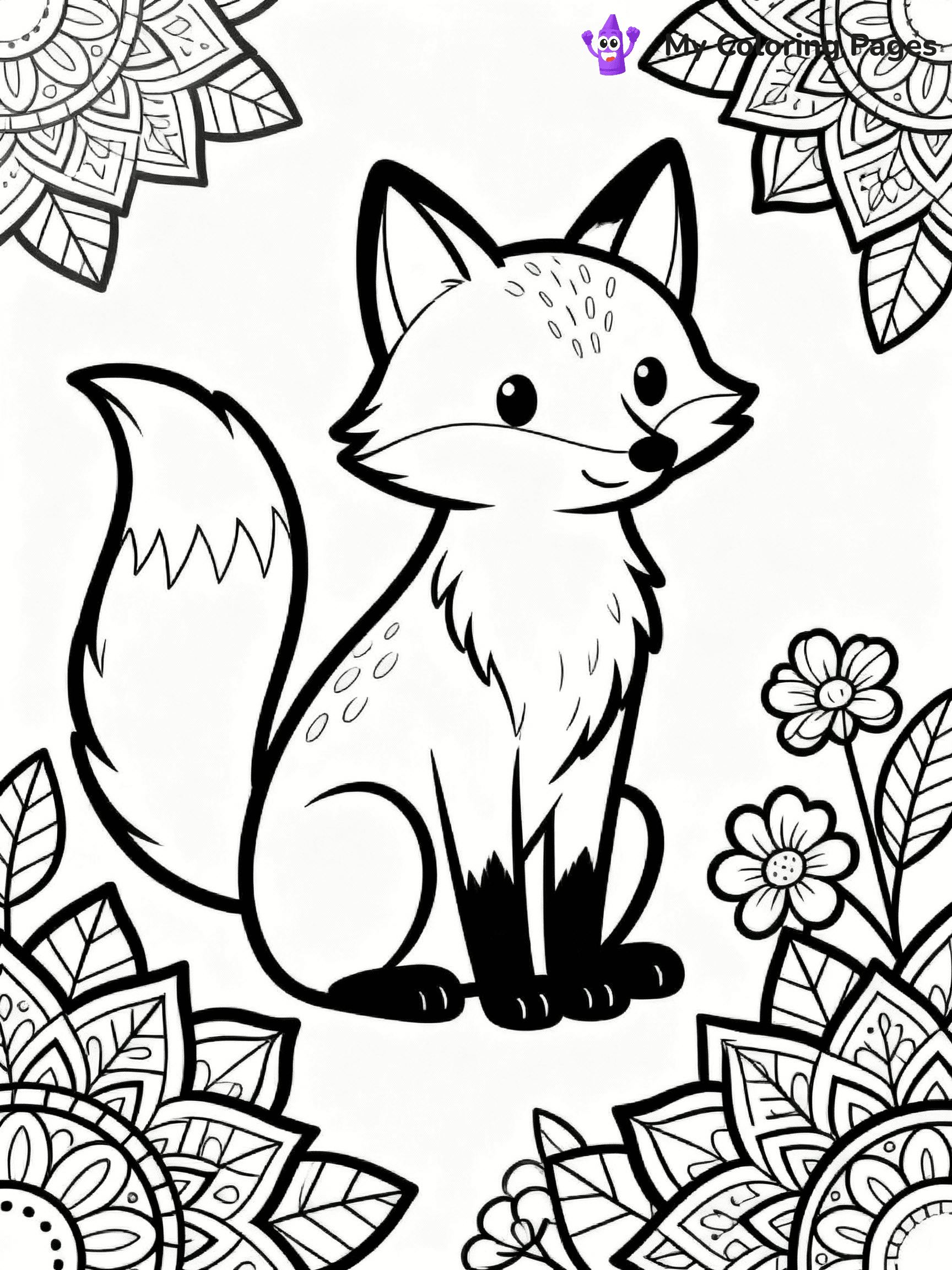 Animal Mandala Coloring Pages - 9