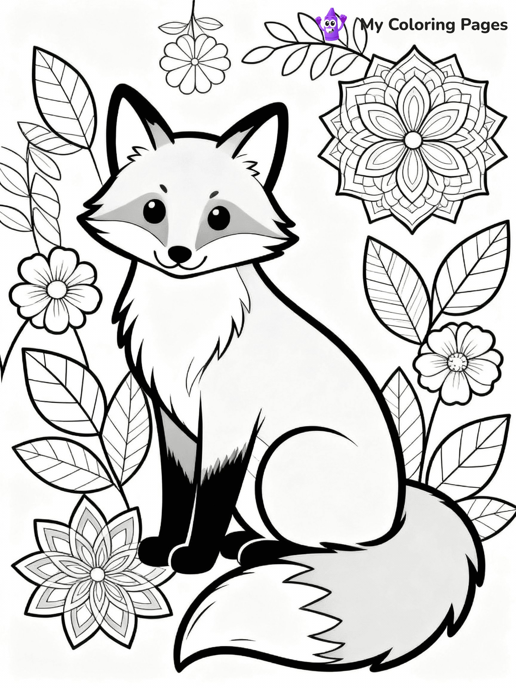 Animal Mandala Coloring Pages - 7