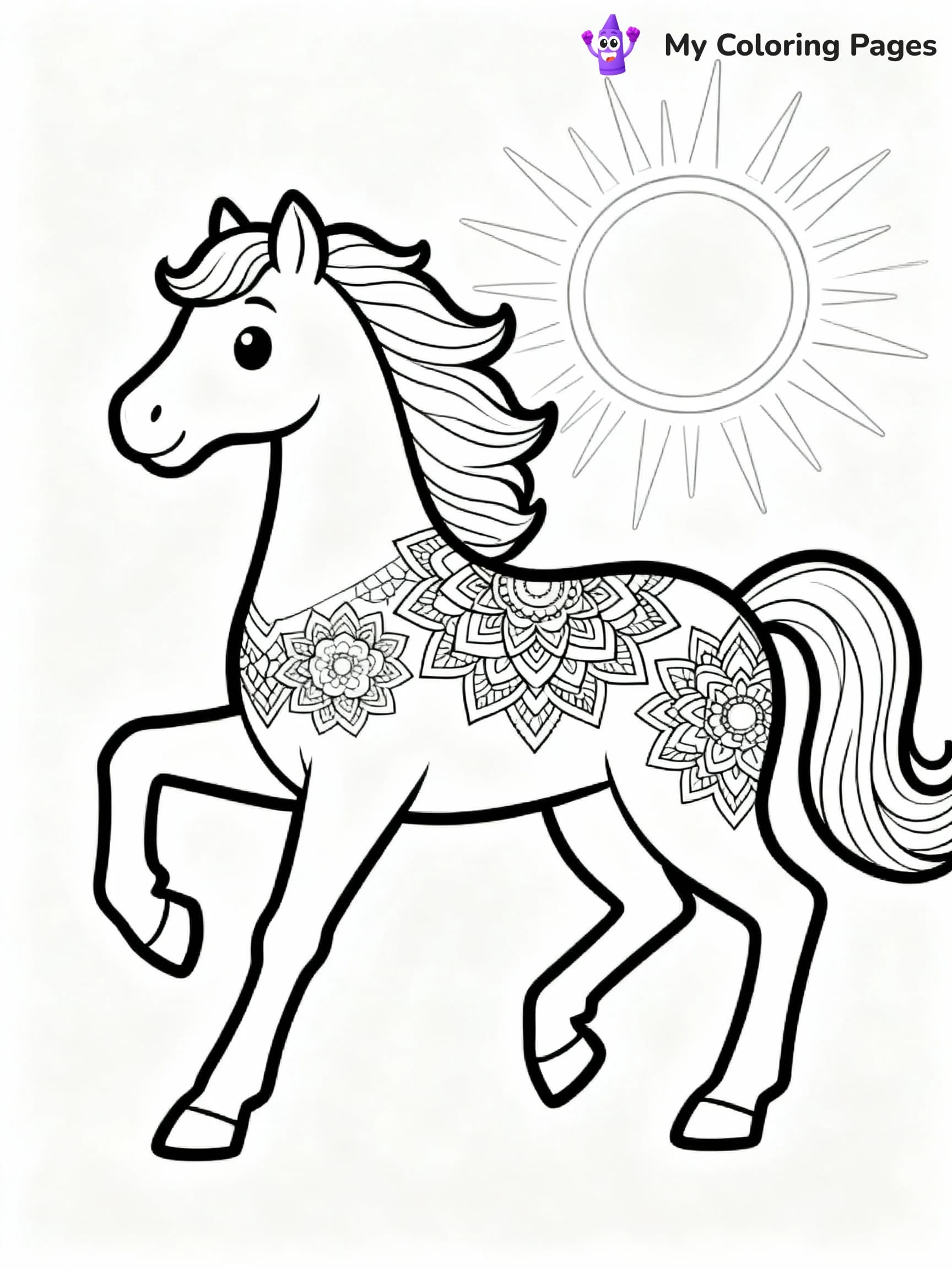 Animal Mandala Coloring Pages - 6