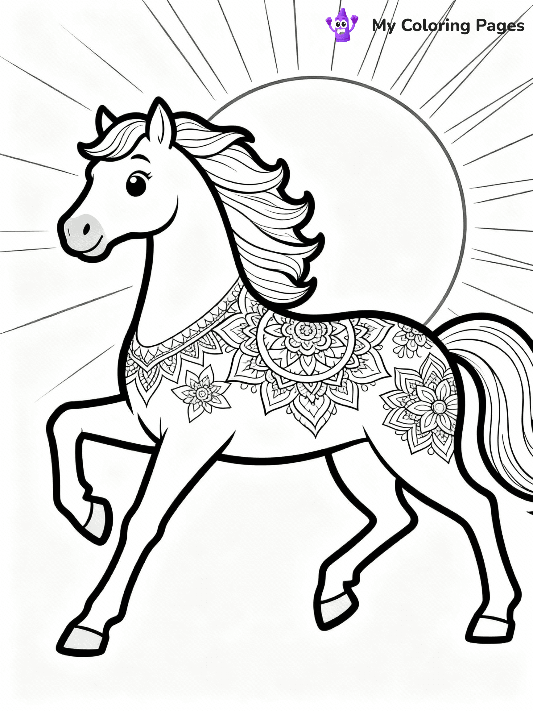 Animal Mandala Coloring Pages - 4