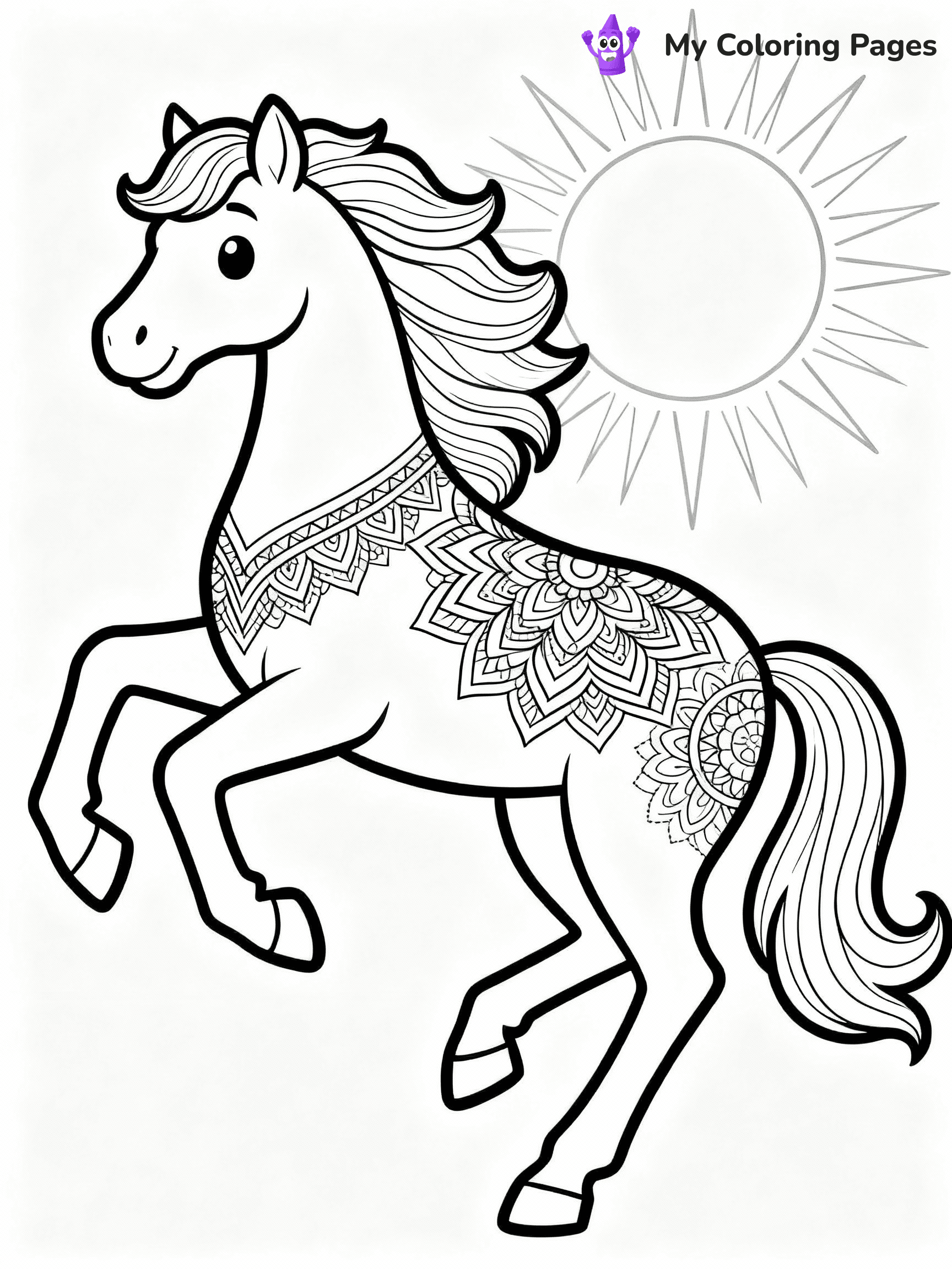 Animal Mandala Coloring Pages - 3