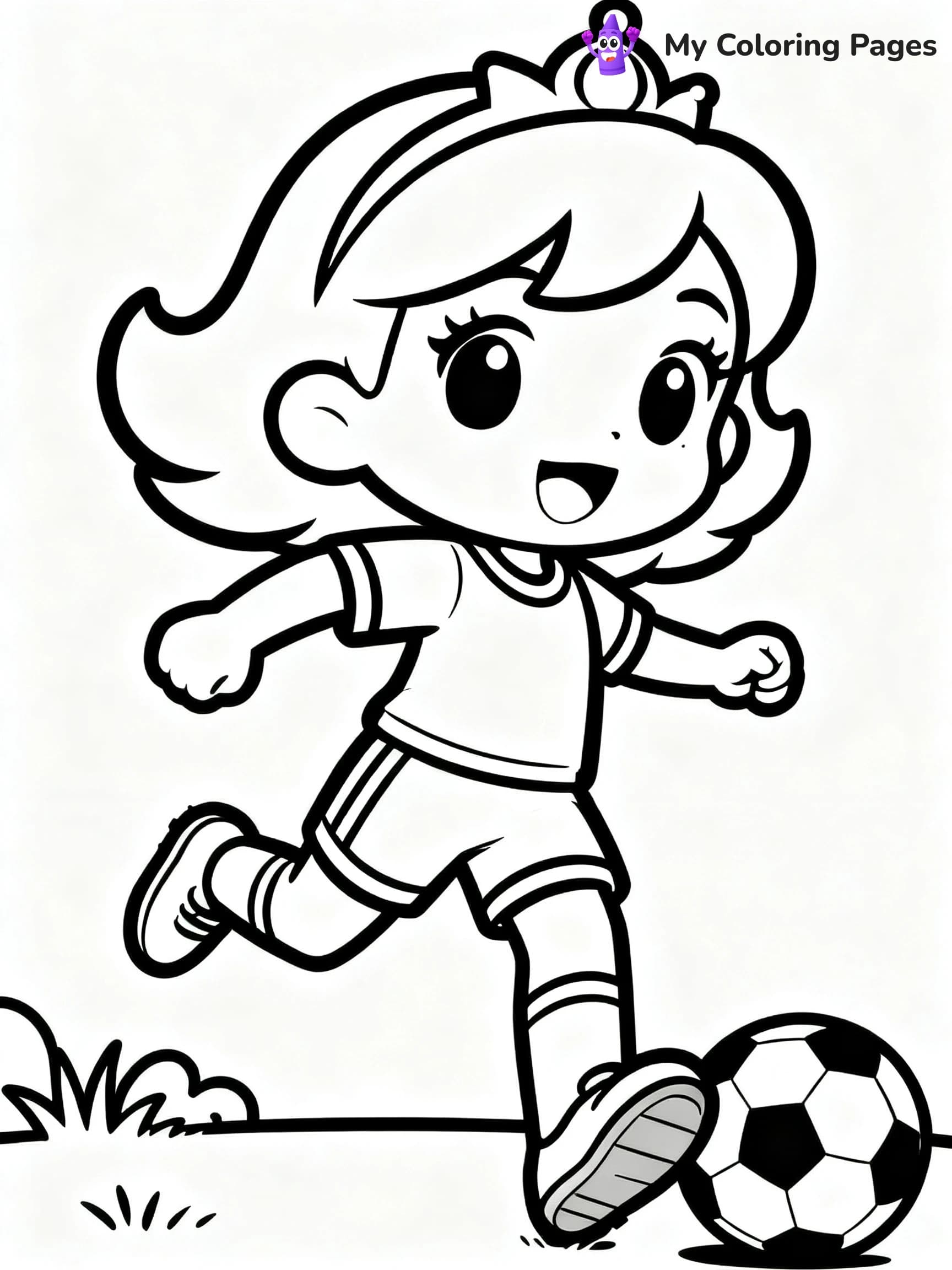 Princess Daisy Coloring Pages - 13