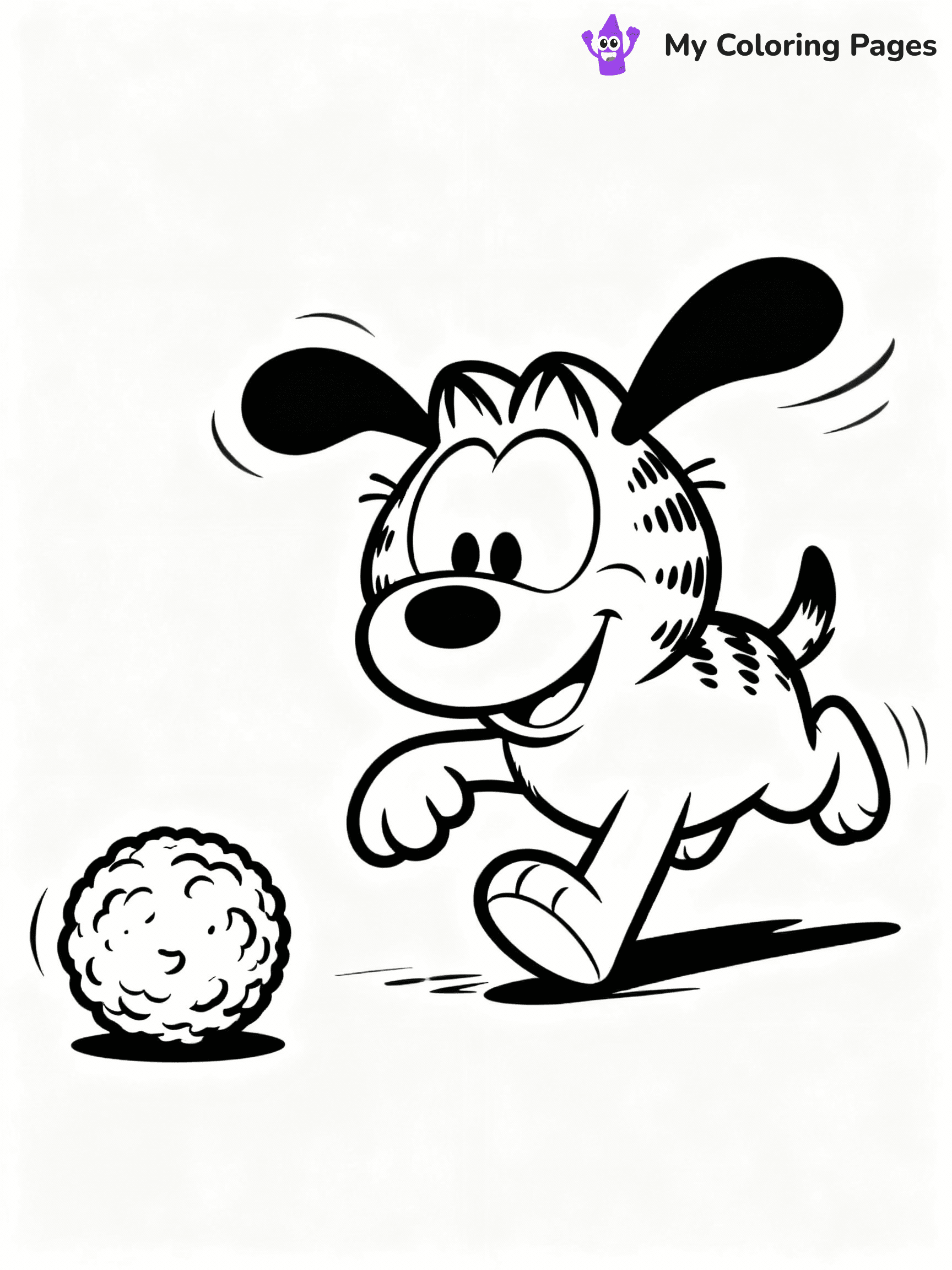 Garfield Coloring Pages - 29