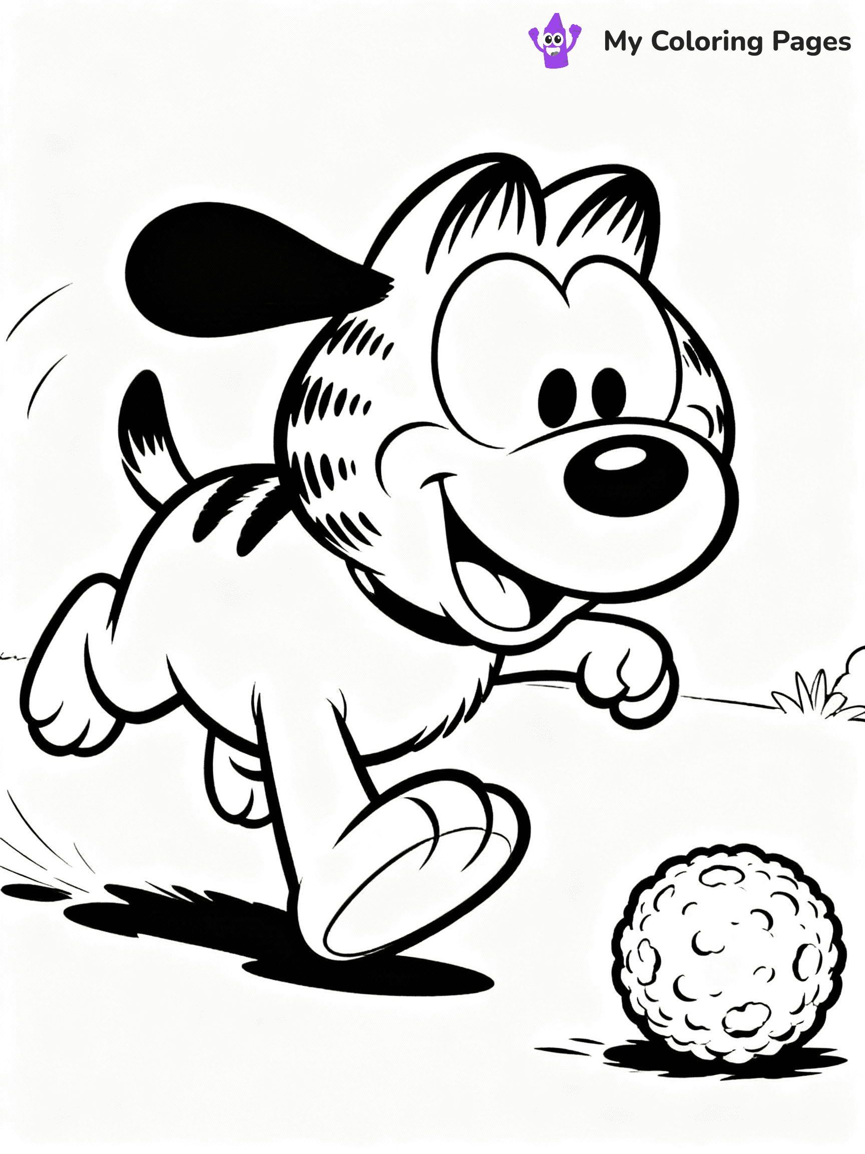 Garfield Coloring Pages - 27