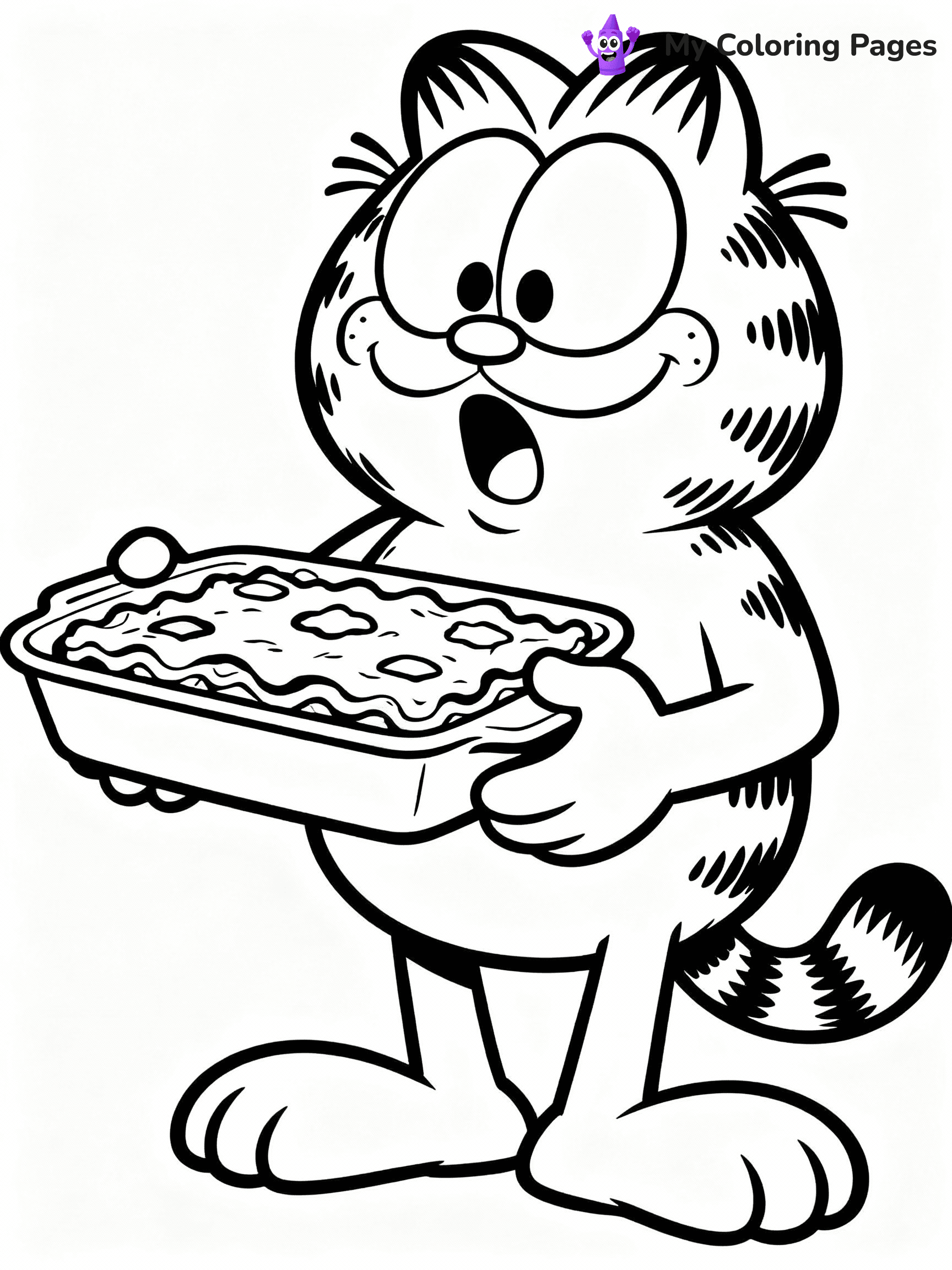 Garfield Coloring Pages - 25