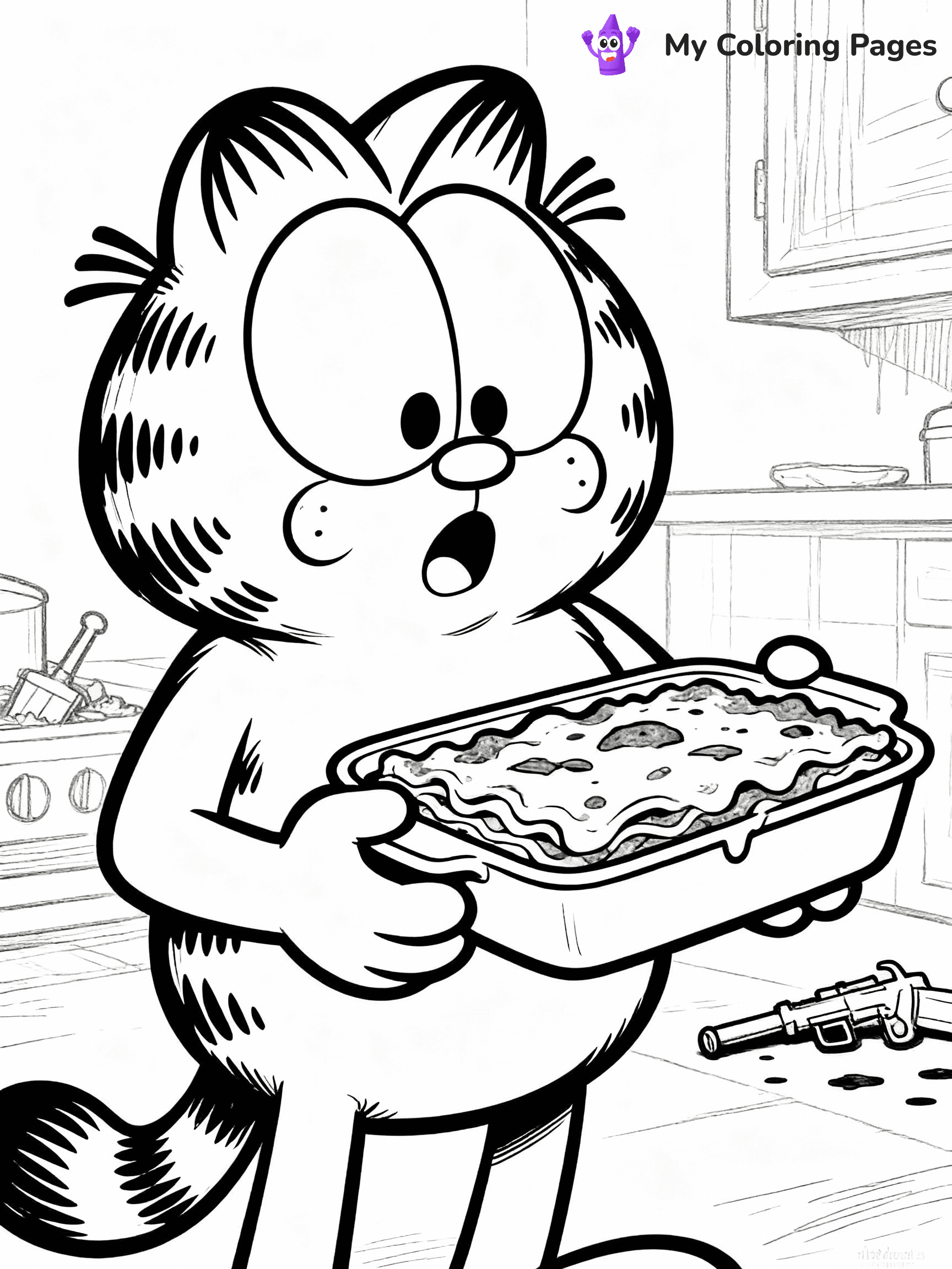 Garfield Coloring Pages - 23