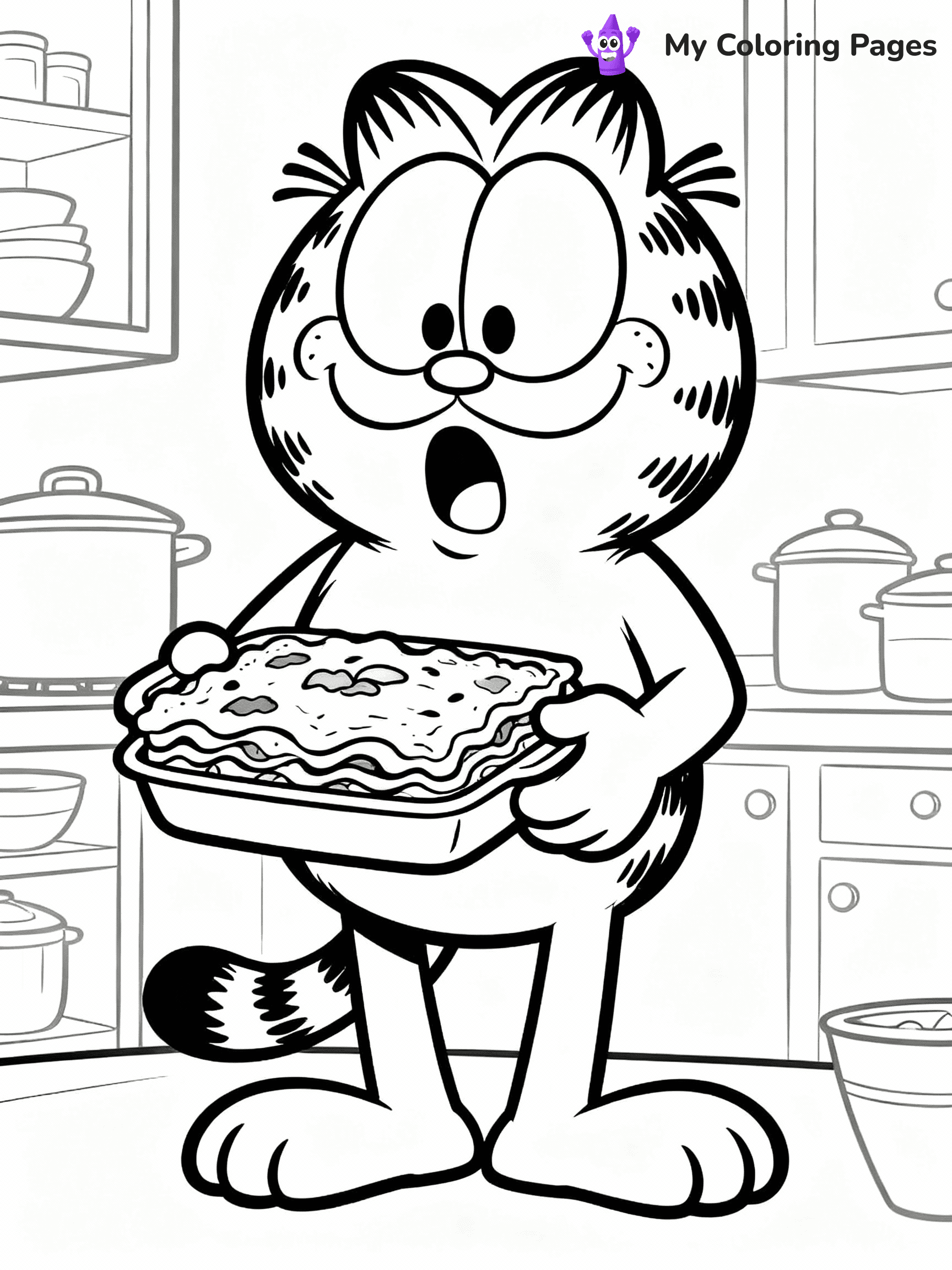 Garfield Coloring Pages - 22