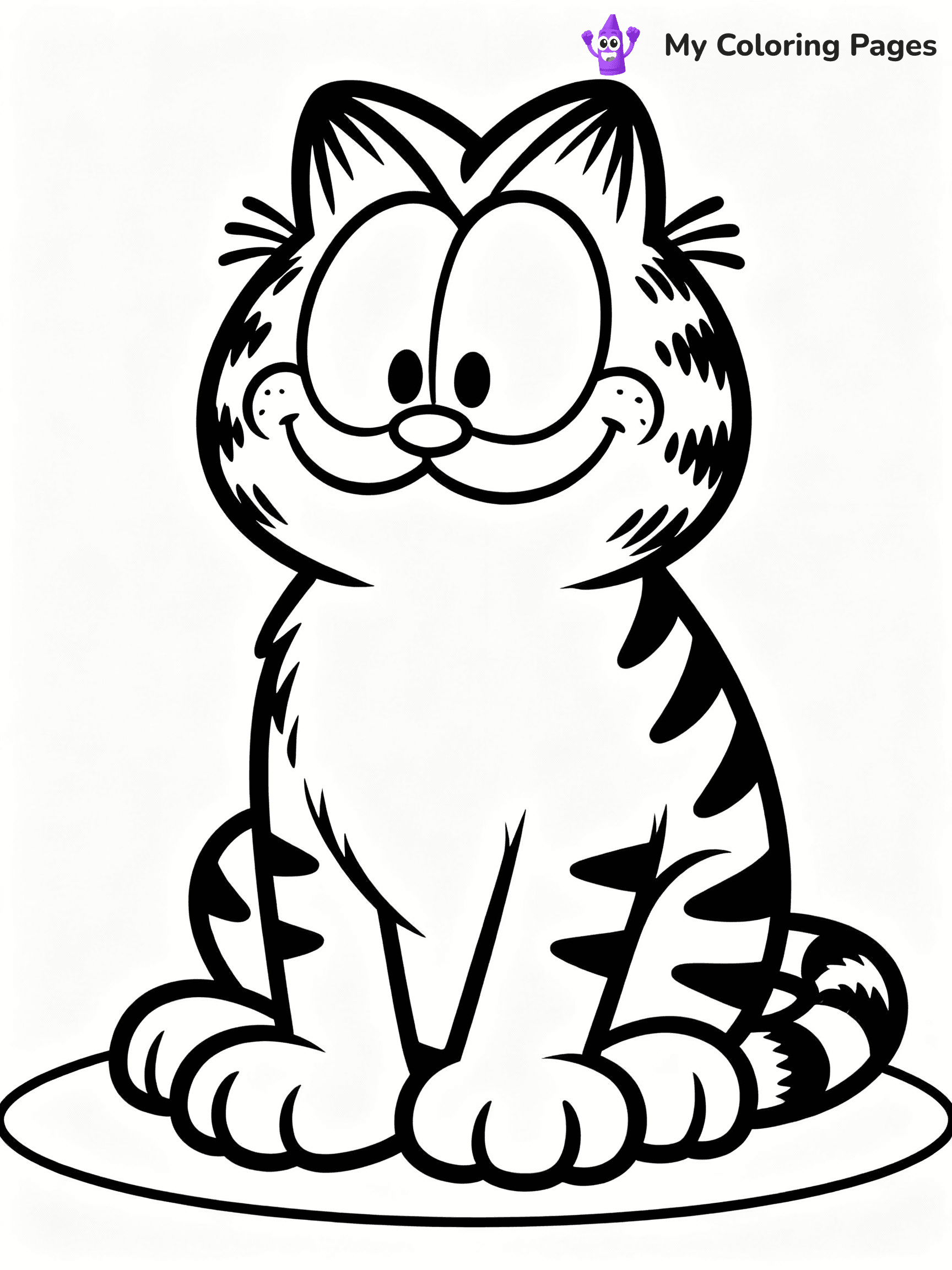 Garfield Coloring Pages - 14