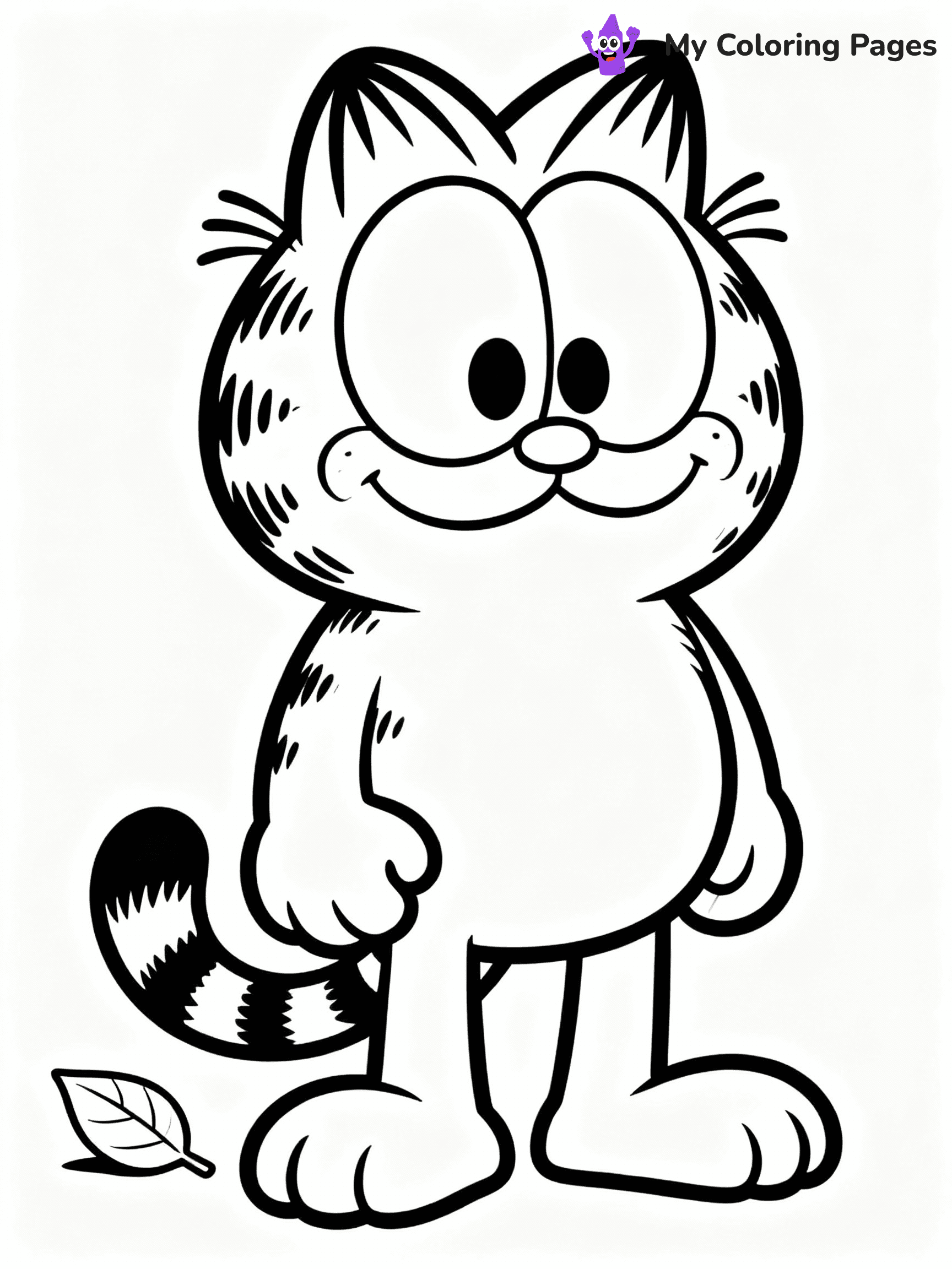 Garfield Coloring Pages - 10
