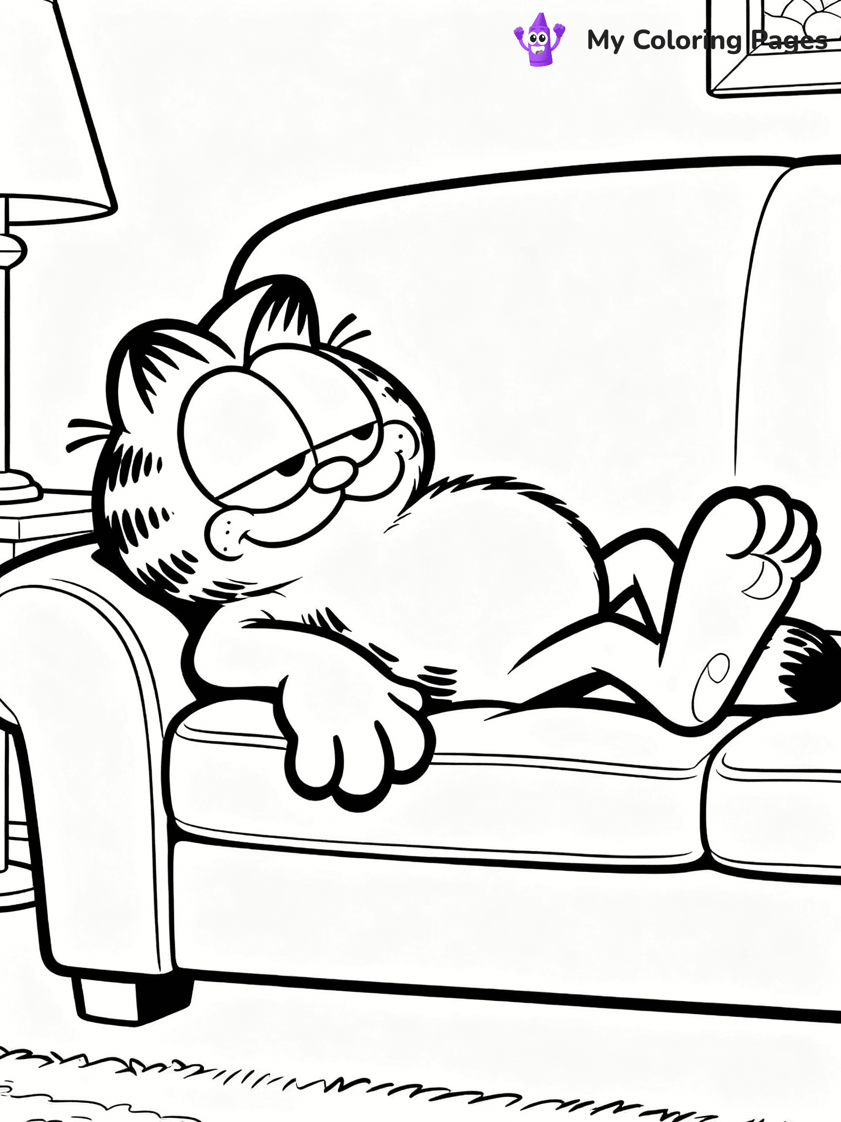 Garfield Coloring Pages - 5