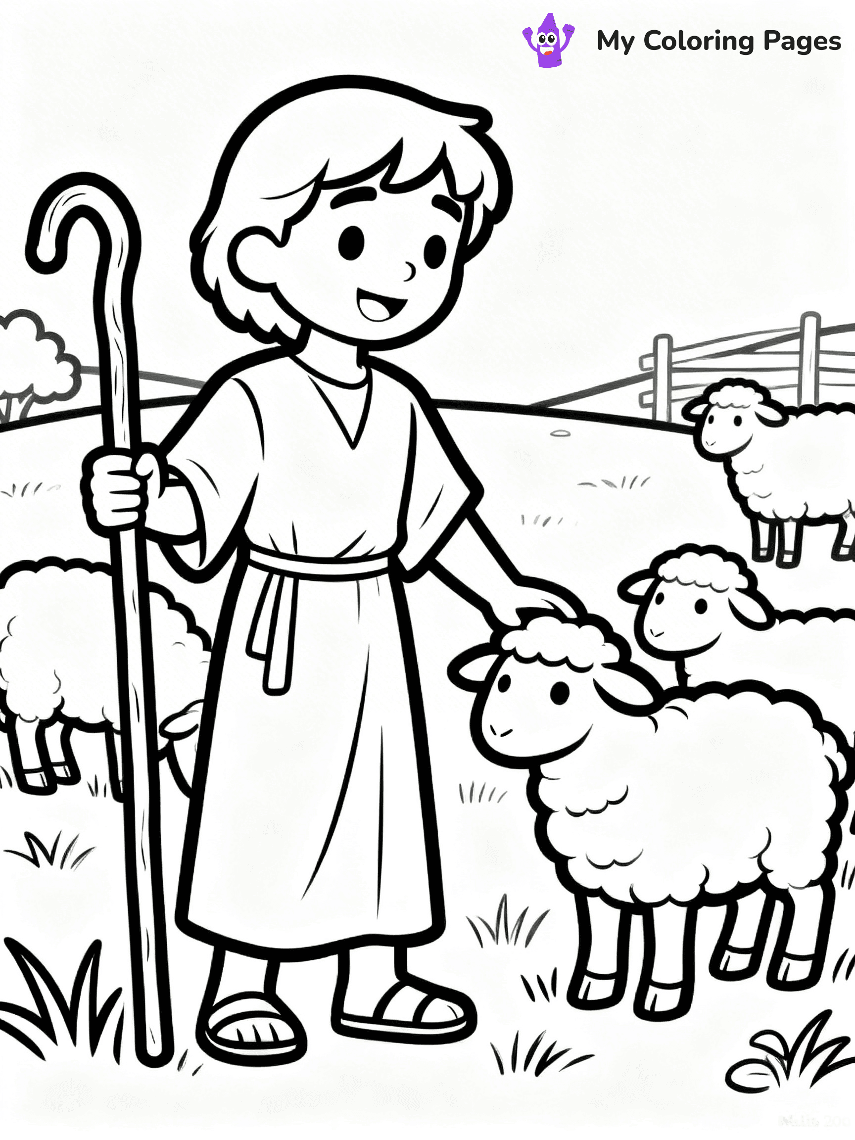 Cain And Abel Coloring Pages - 19