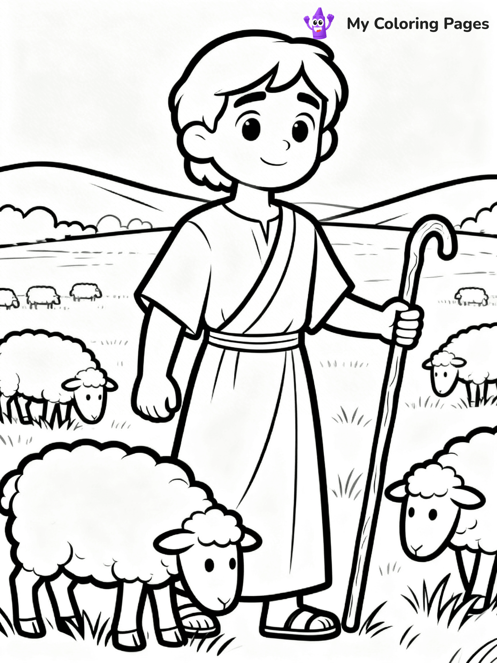 Cain And Abel Coloring Pages - 18