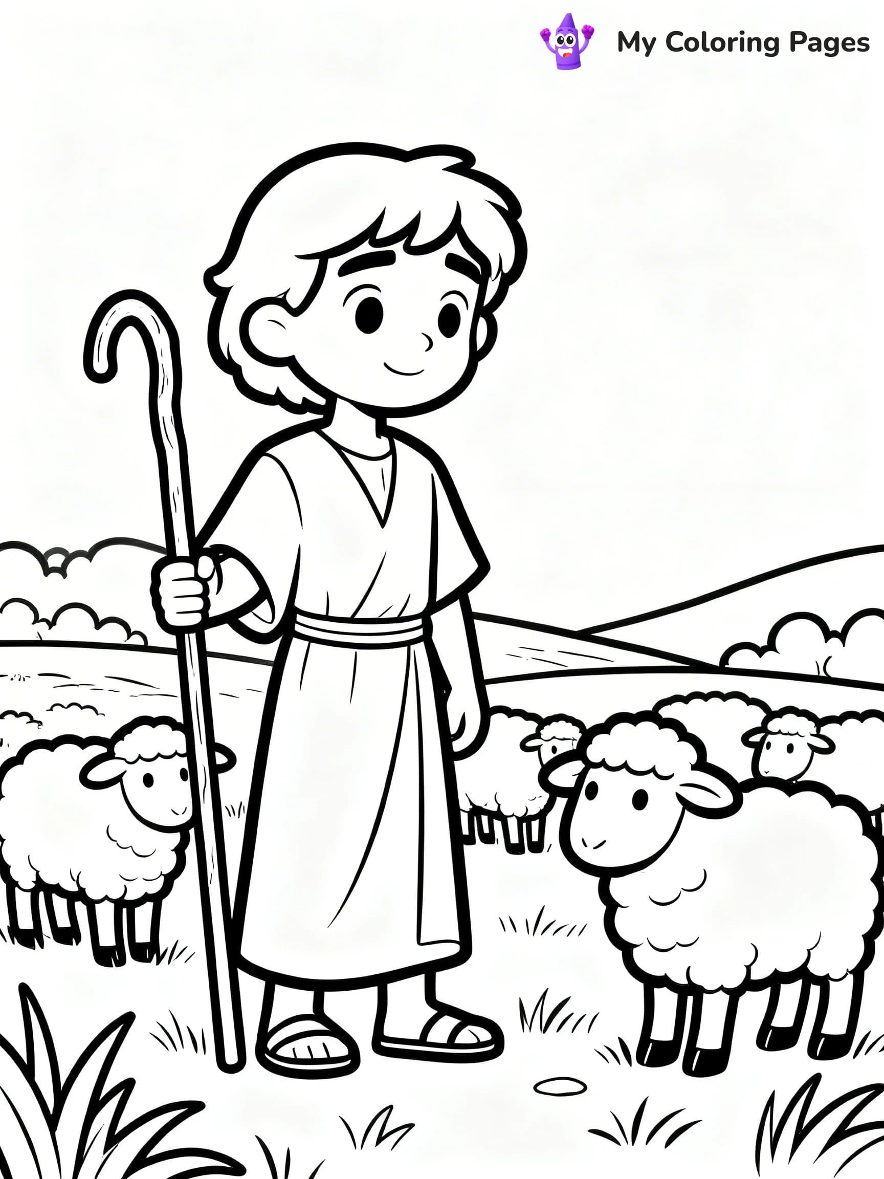 Cain And Abel Coloring Pages - 17