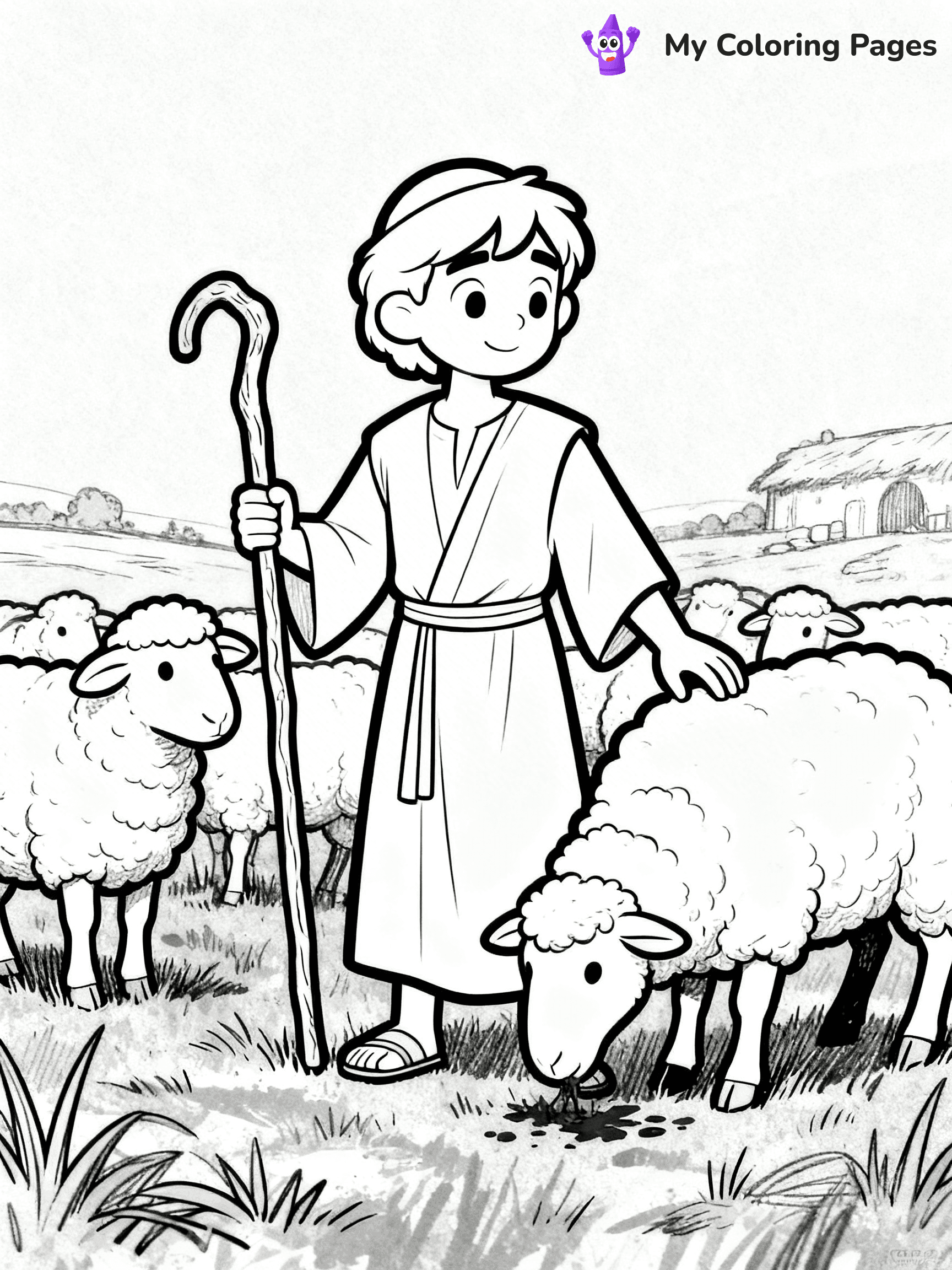 Cain And Abel Coloring Pages - 15