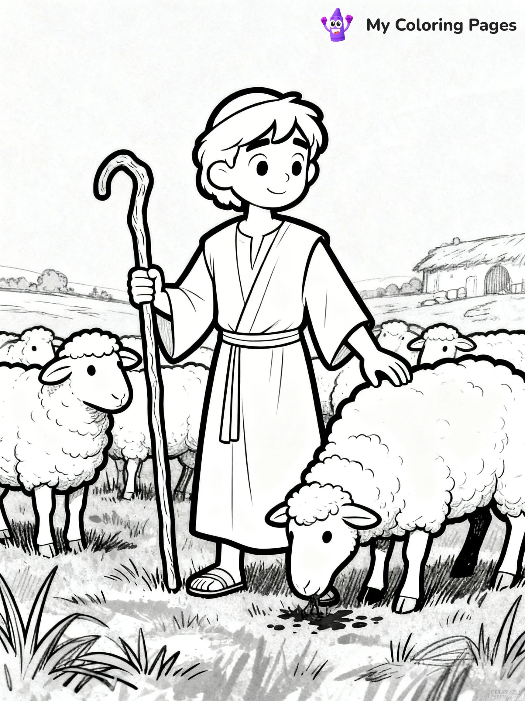 Cain And Abel Coloring Pages - 15