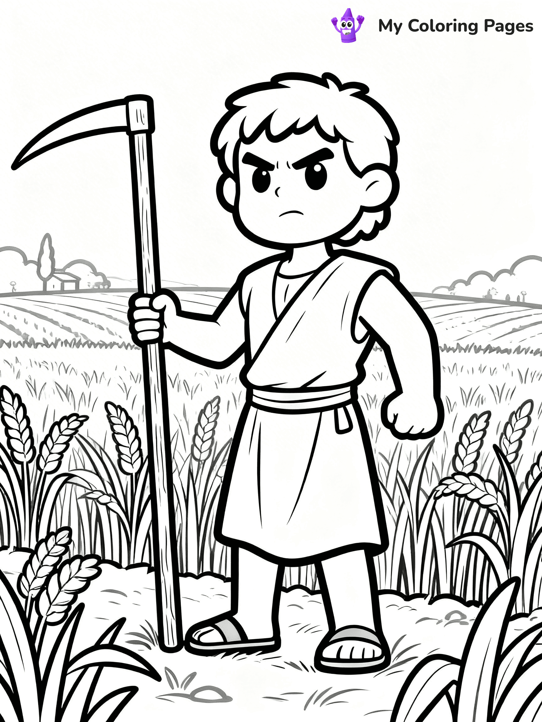 Cain And Abel Coloring Pages - 13