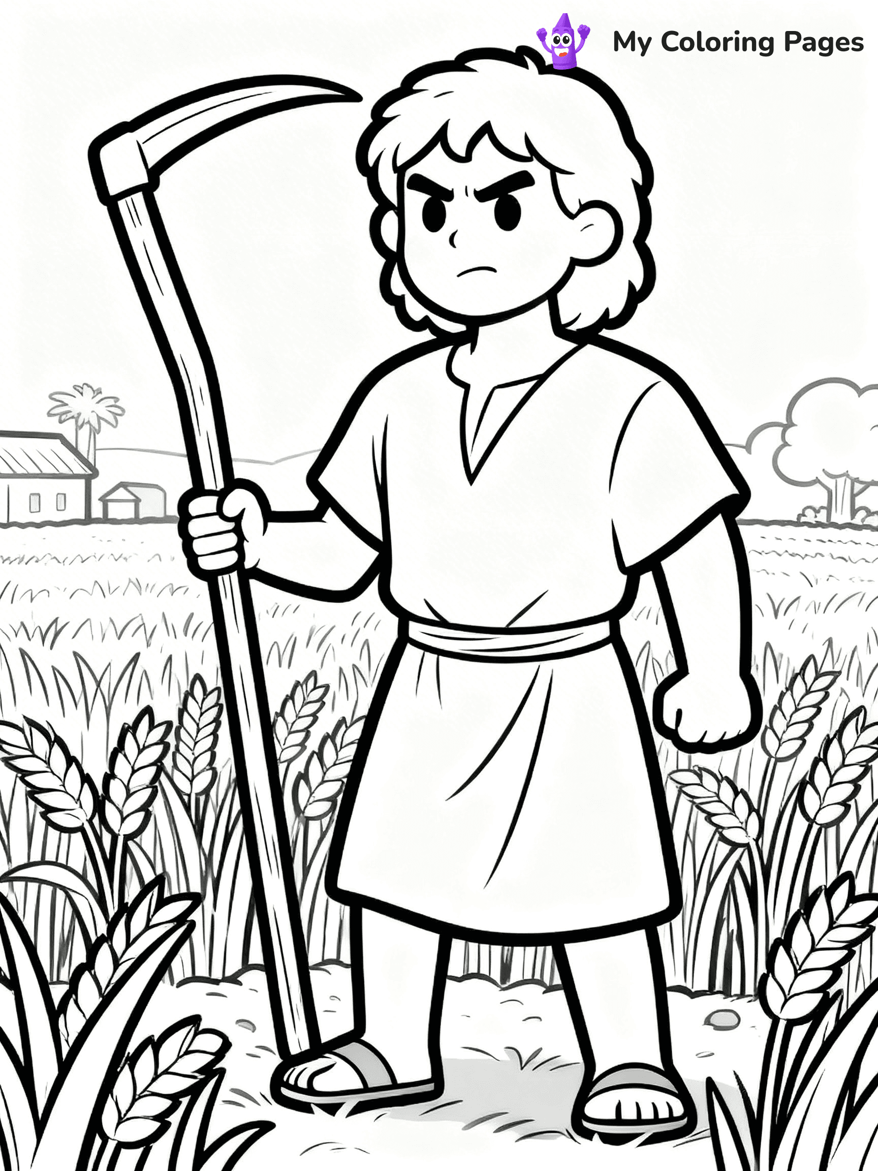 Cain And Abel Coloring Pages - 12