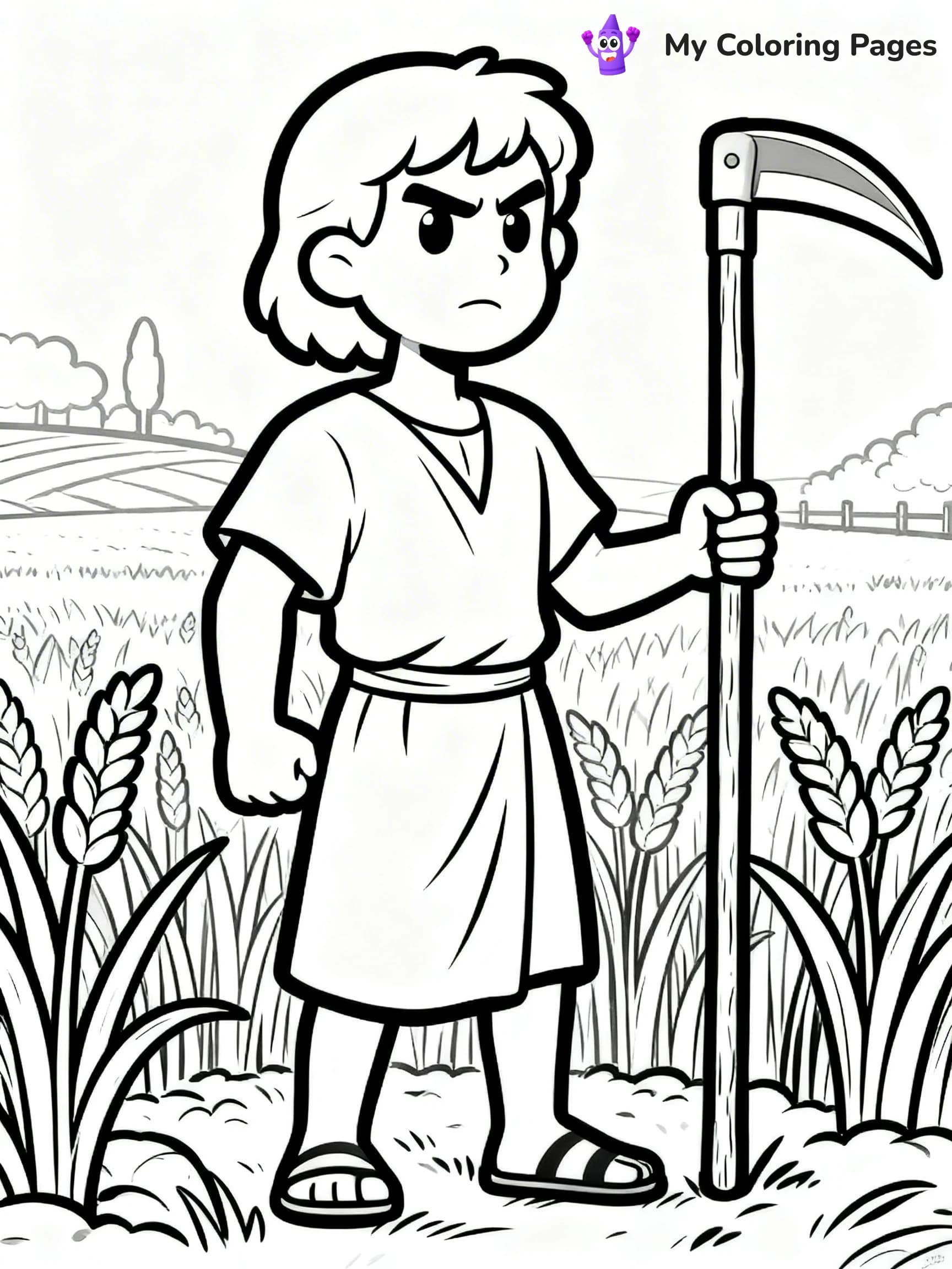 Cain And Abel Coloring Pages - 11
