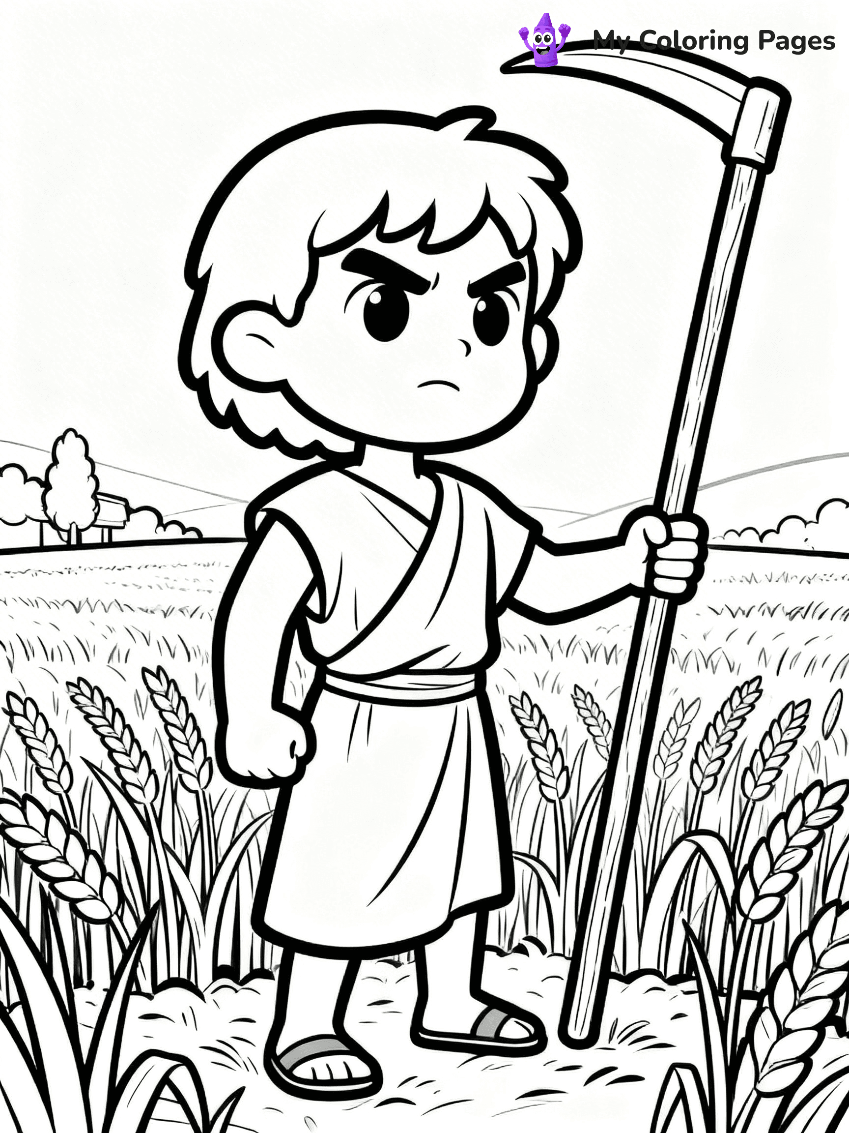 Cain And Abel Coloring Pages - 10