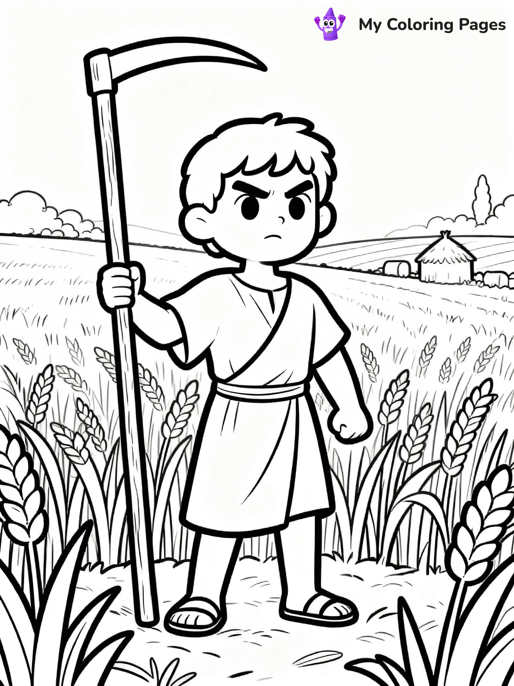 Cain And Abel Coloring Pages - 9