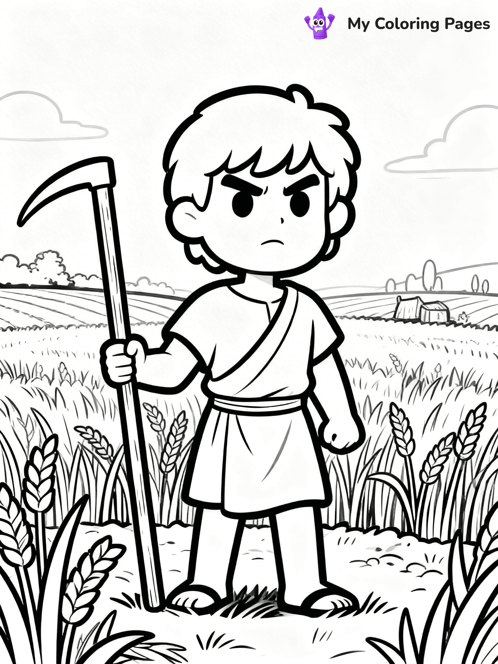 Cain And Abel Coloring Pages - 8