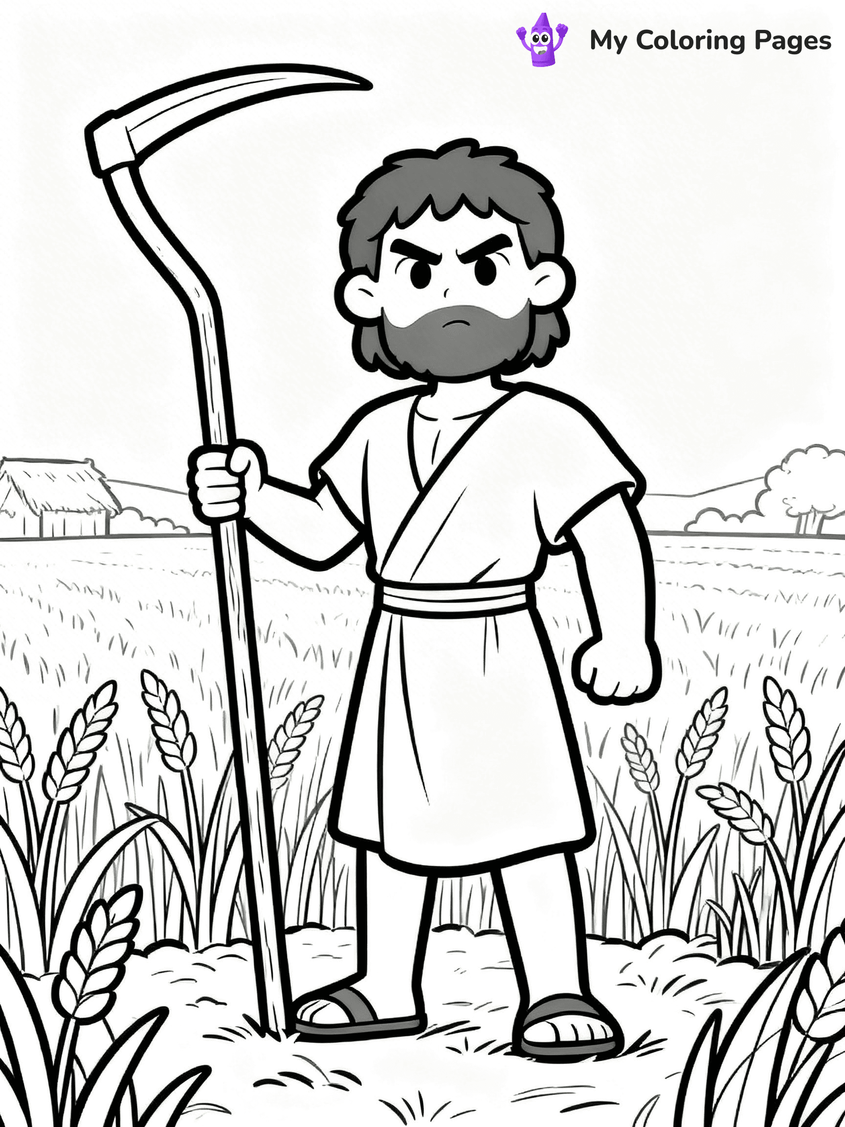 Cain And Abel Coloring Pages - 7