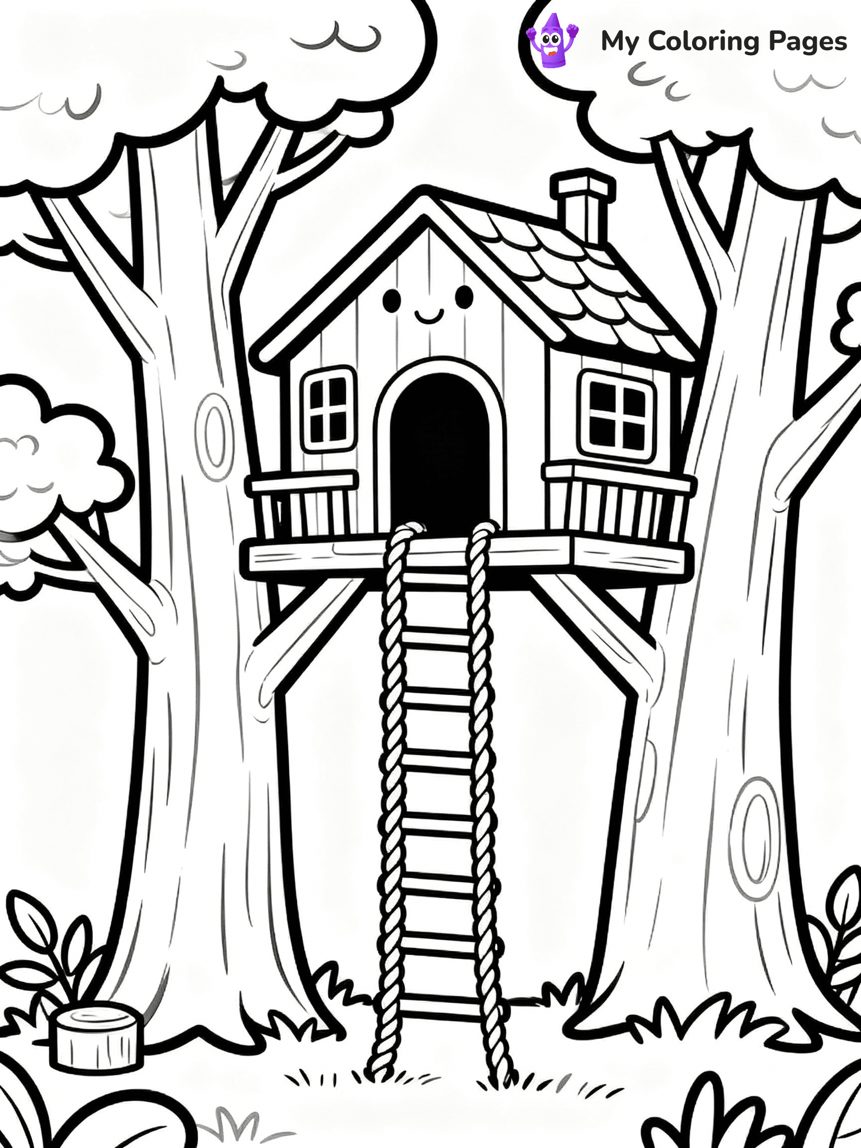 Tree Coloring Pages - 41