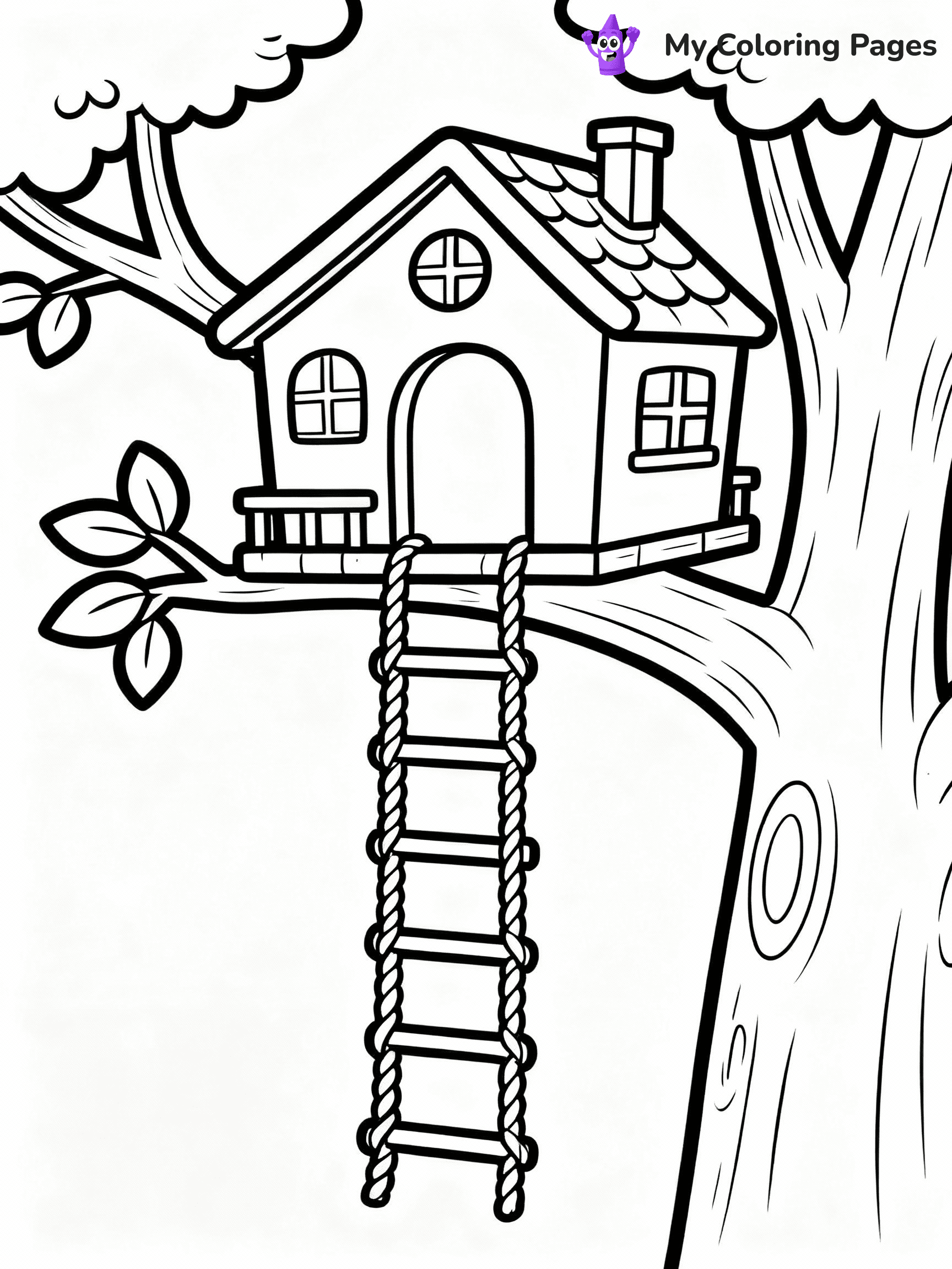 Tree Coloring Pages - 40