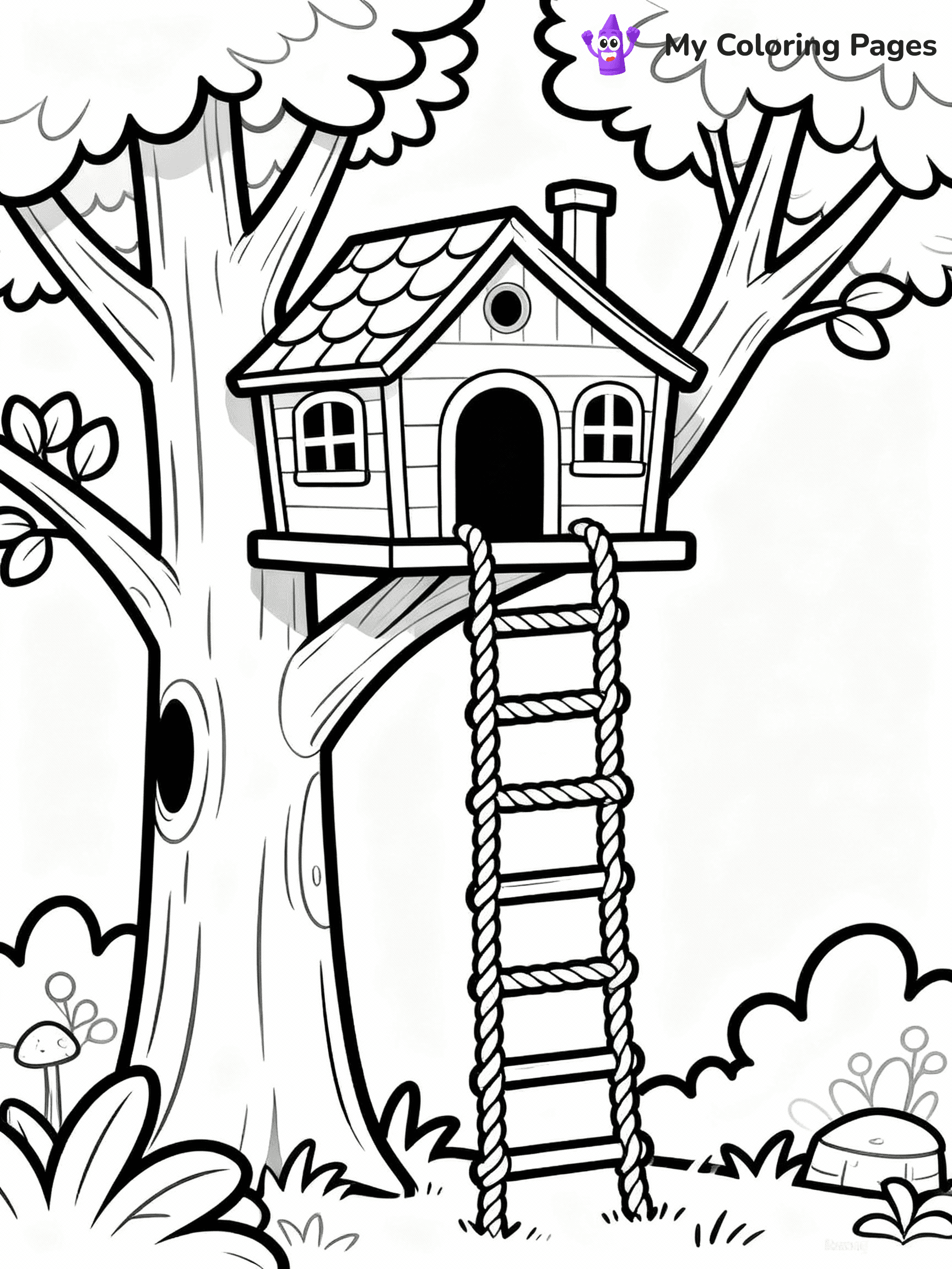 Tree Coloring Pages - 38