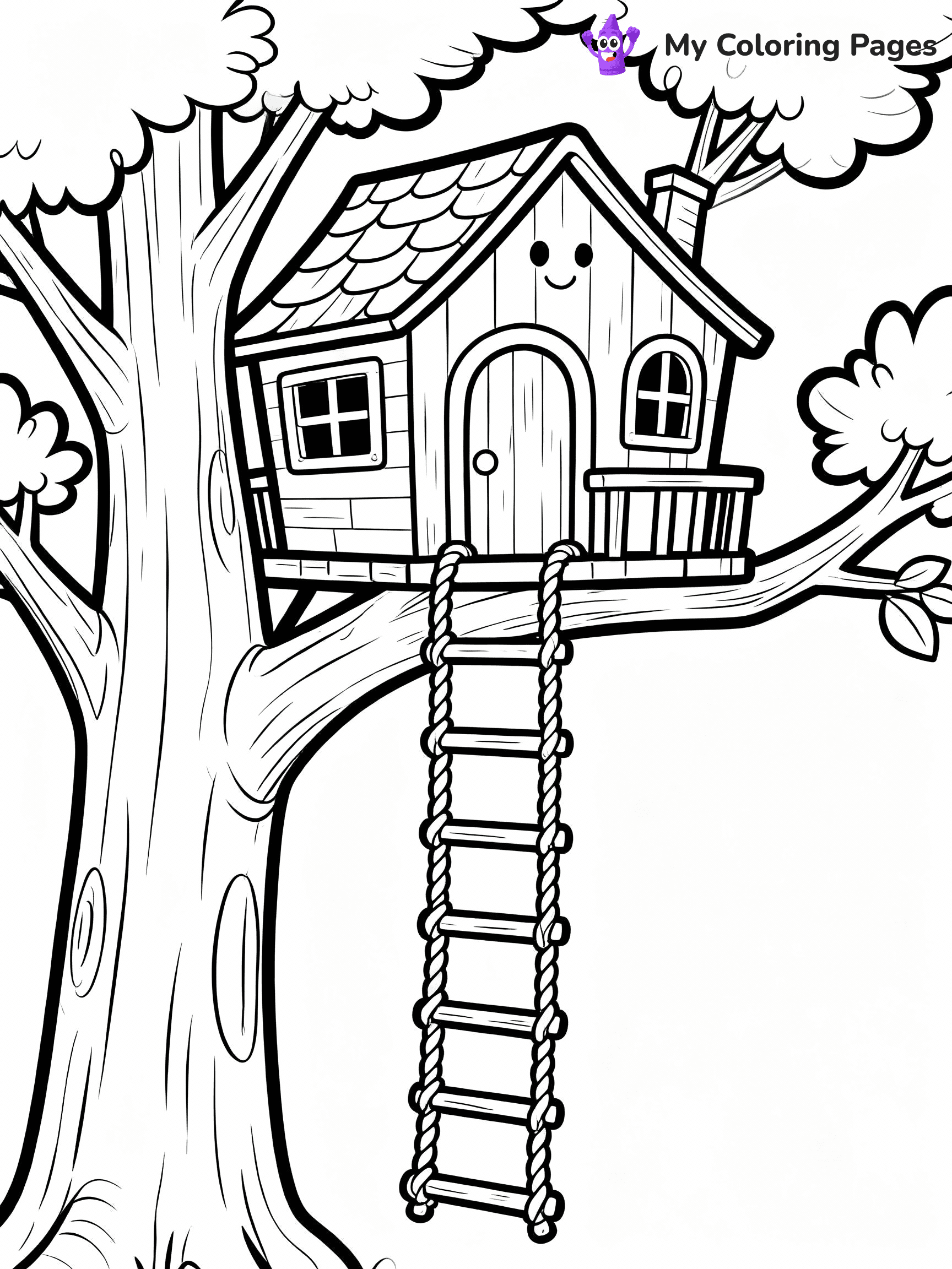 Tree Coloring Pages - 37