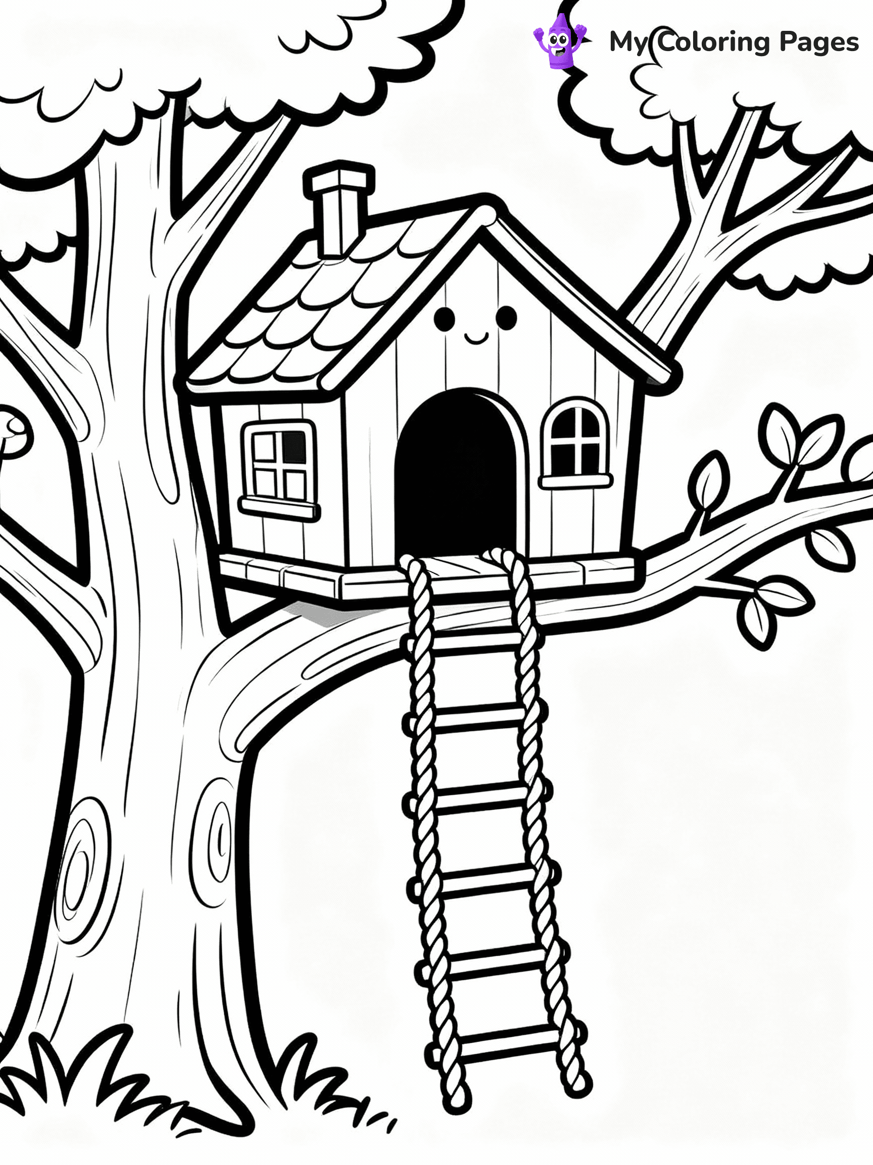 Tree Coloring Pages - 35