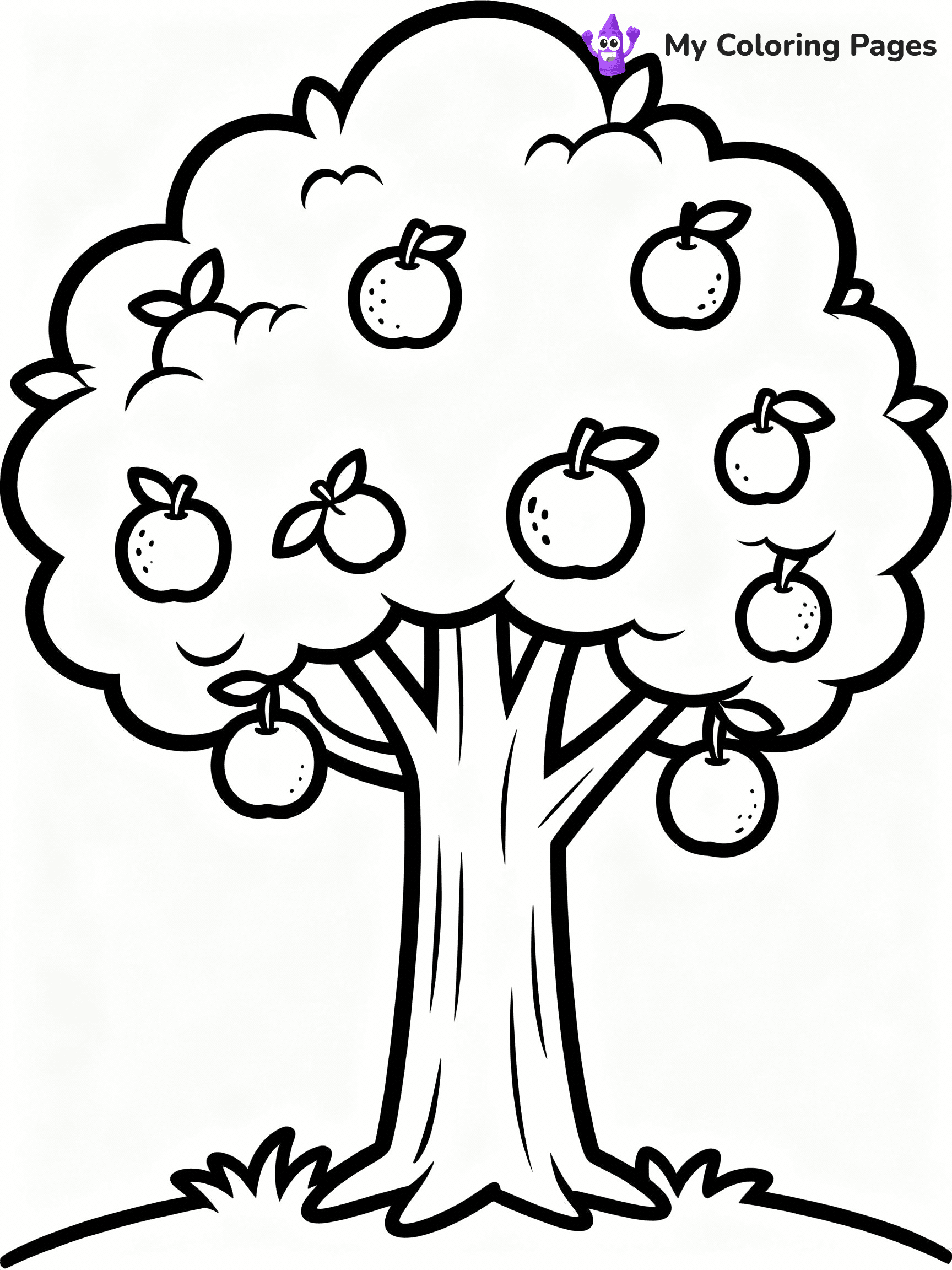 Tree Coloring Pages - 34
