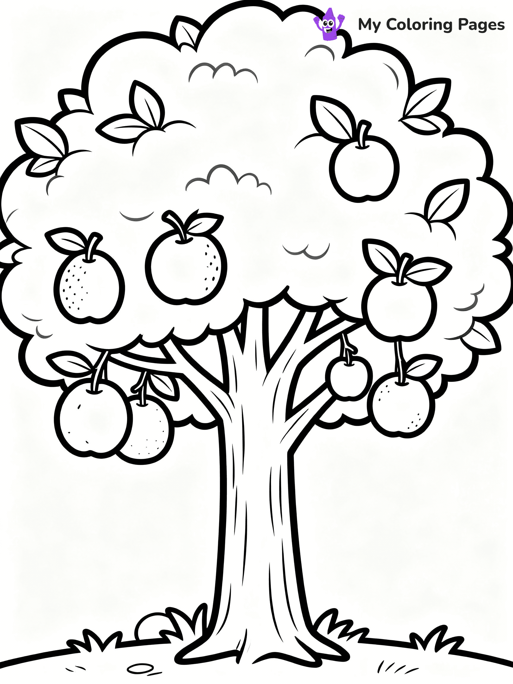 Tree Coloring Pages - 29