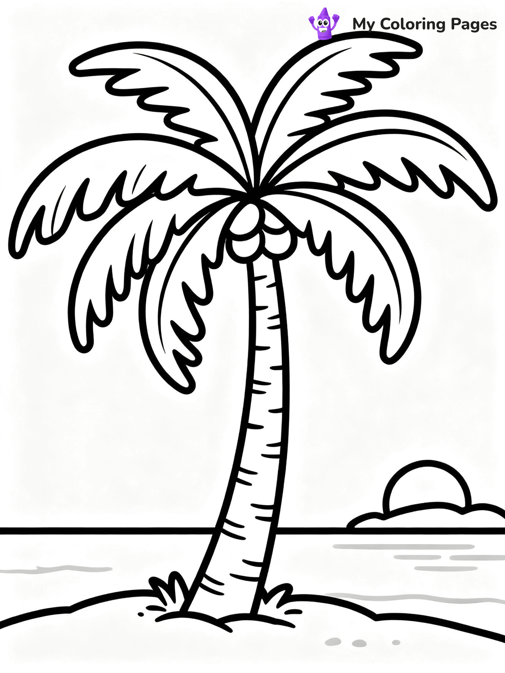 Tree Coloring Pages - 17