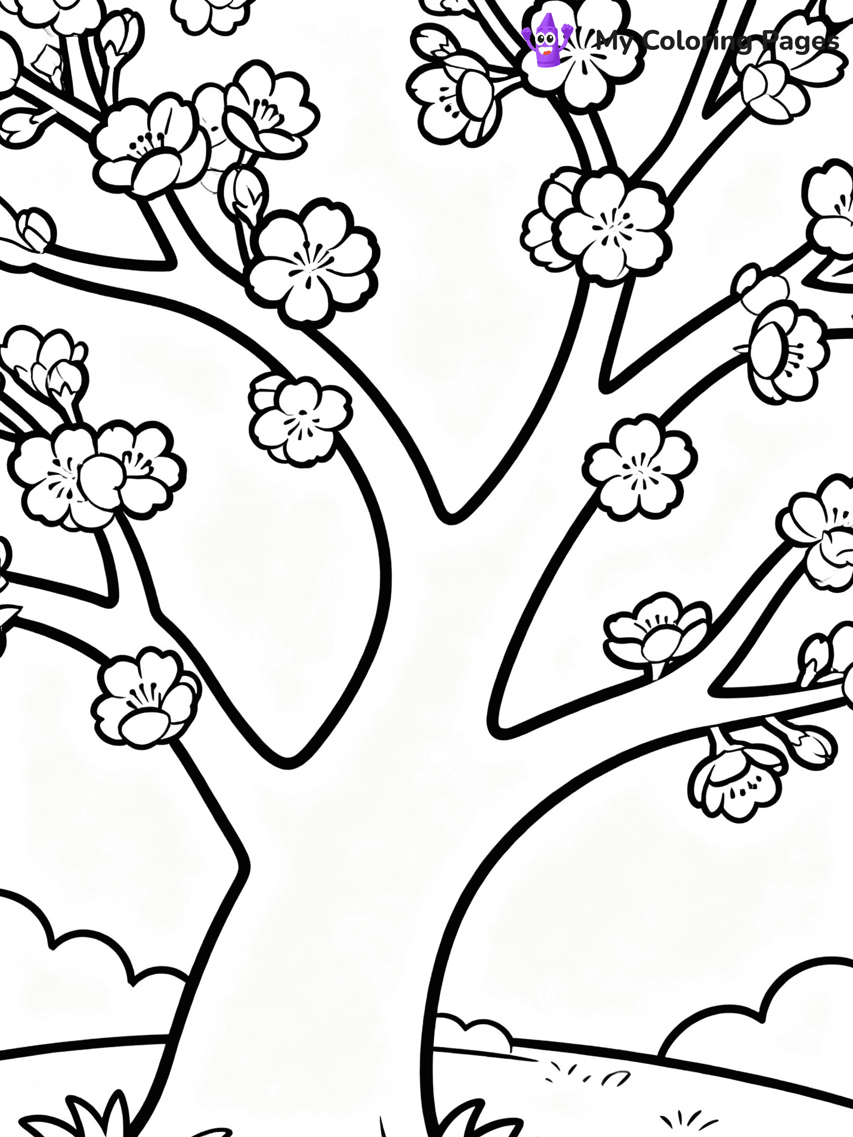 Tree Coloring Pages - 11