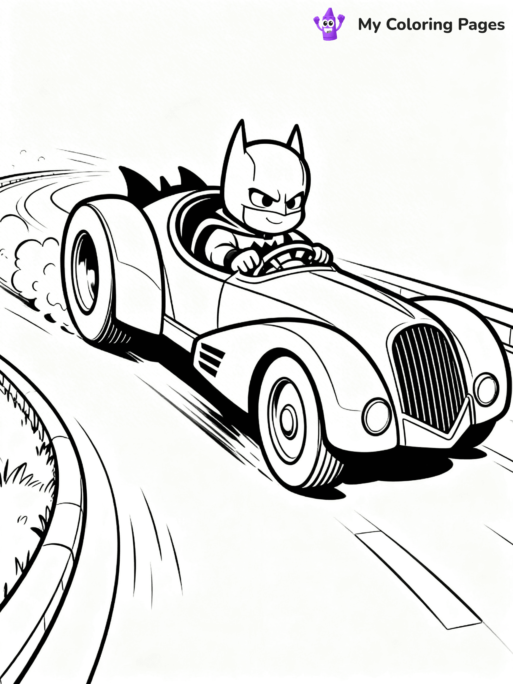 Batwheels Coloring Pages - 20