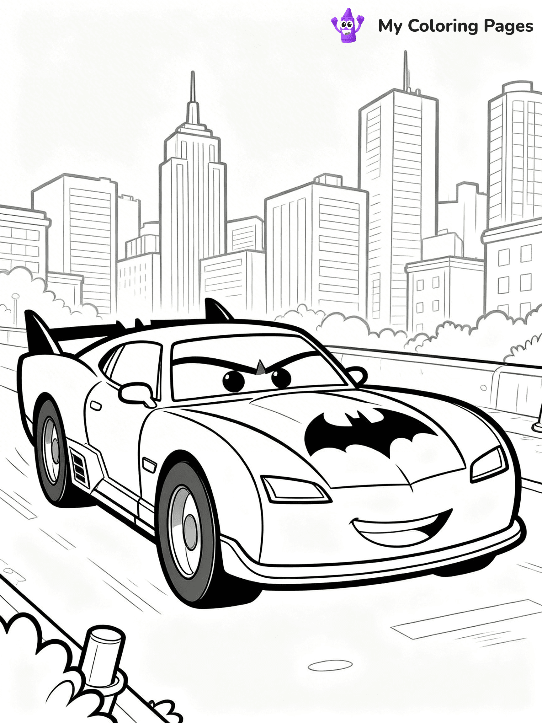 Batwheels Coloring Pages - 18