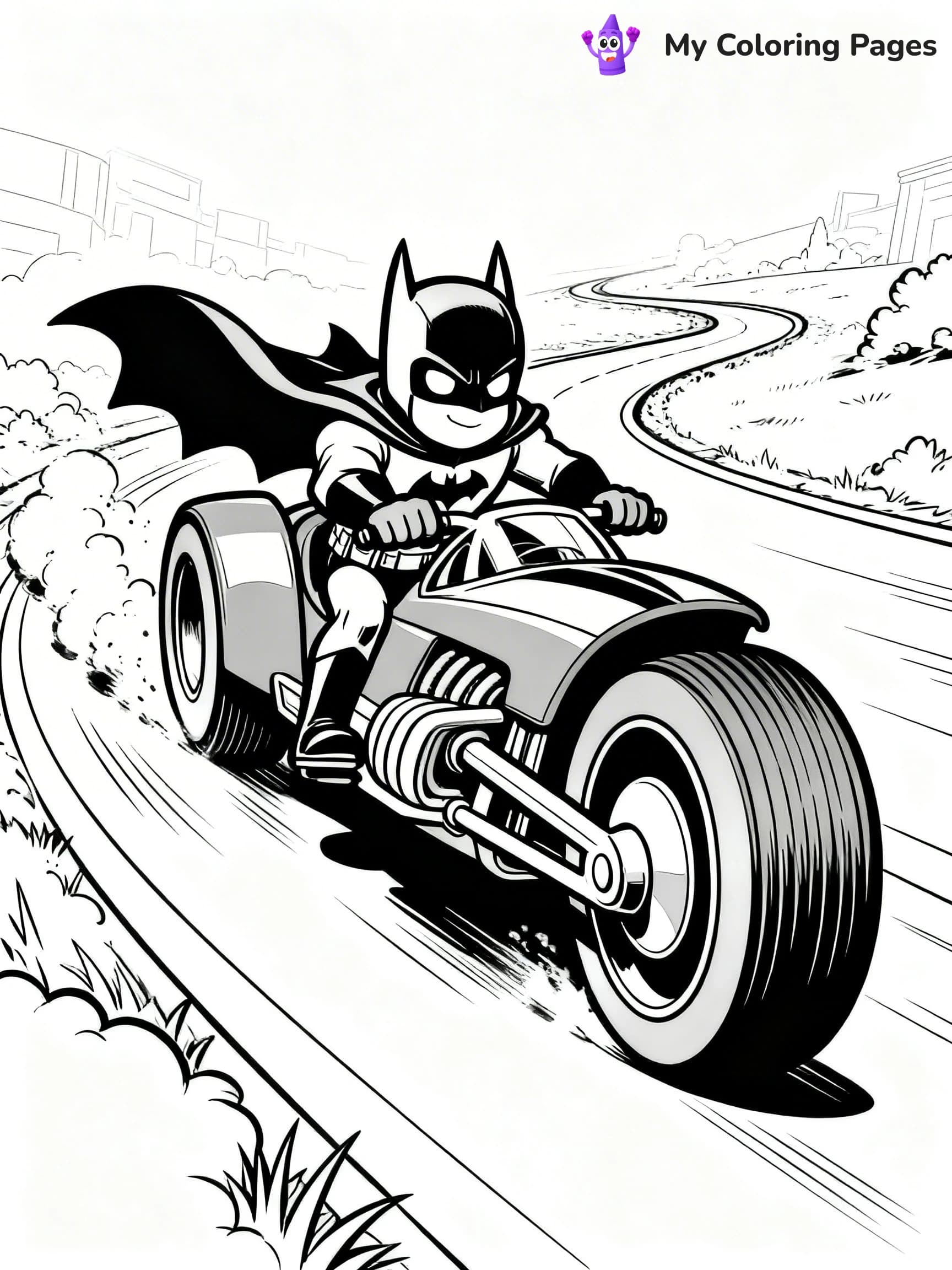 Batwheels Coloring Pages - 15