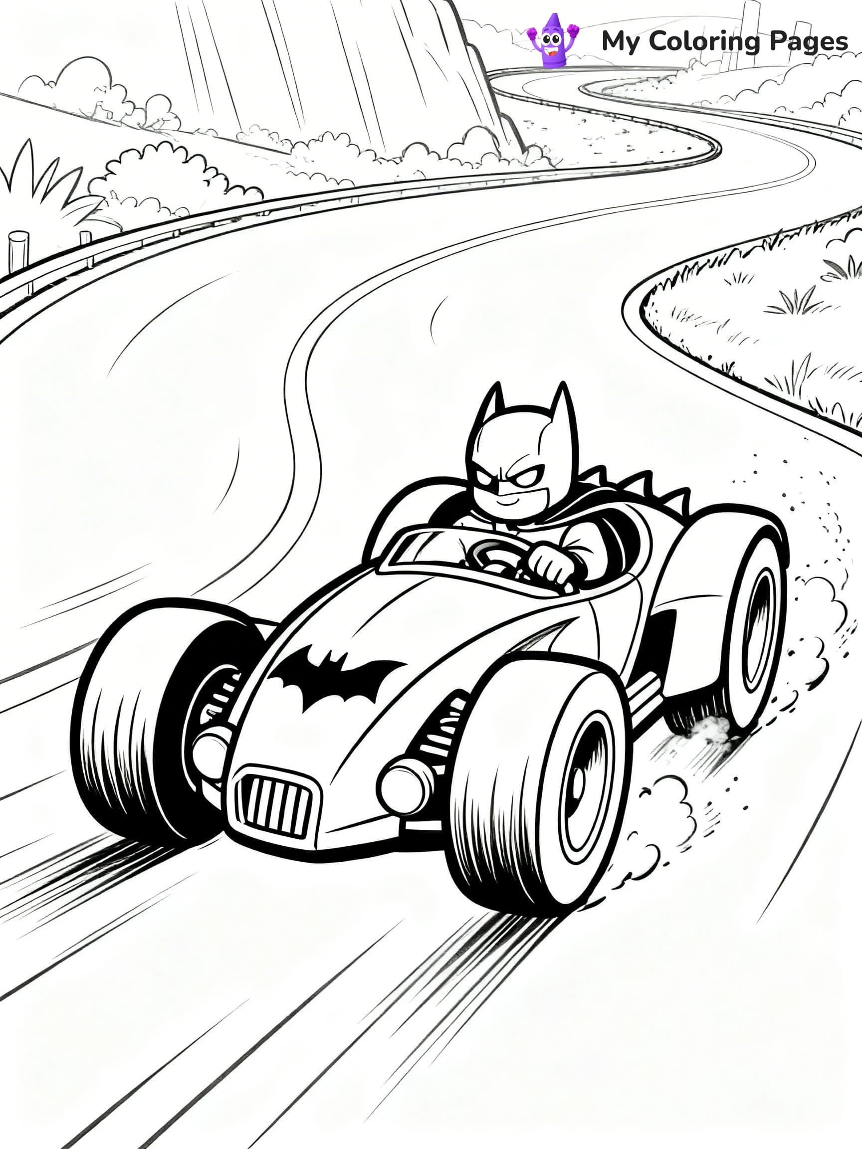 Batwheels Coloring Pages - 11